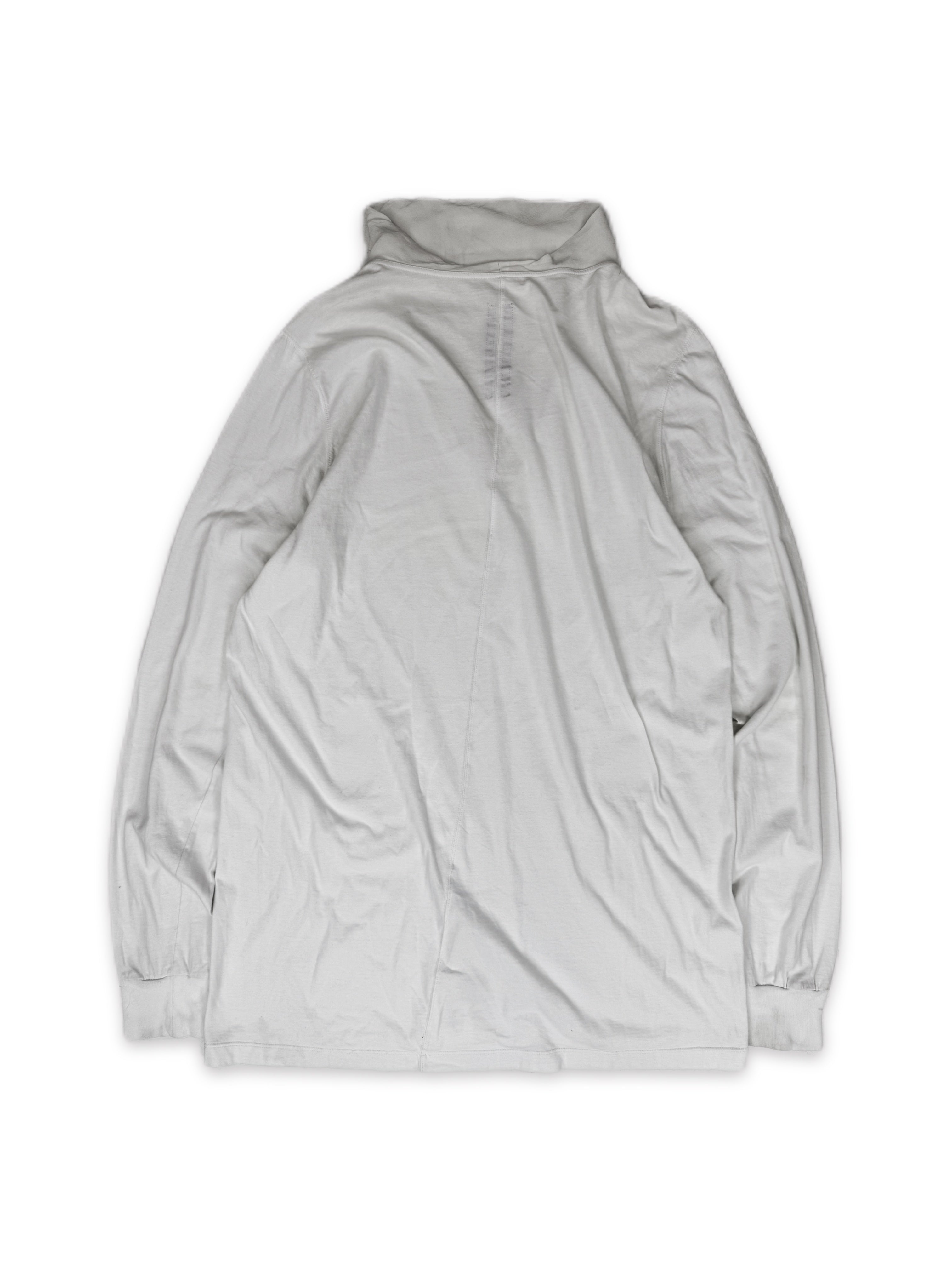 AW17 Rick Owens ‘Glitter’ Mesh Collar Turtleneck Long Sleeve