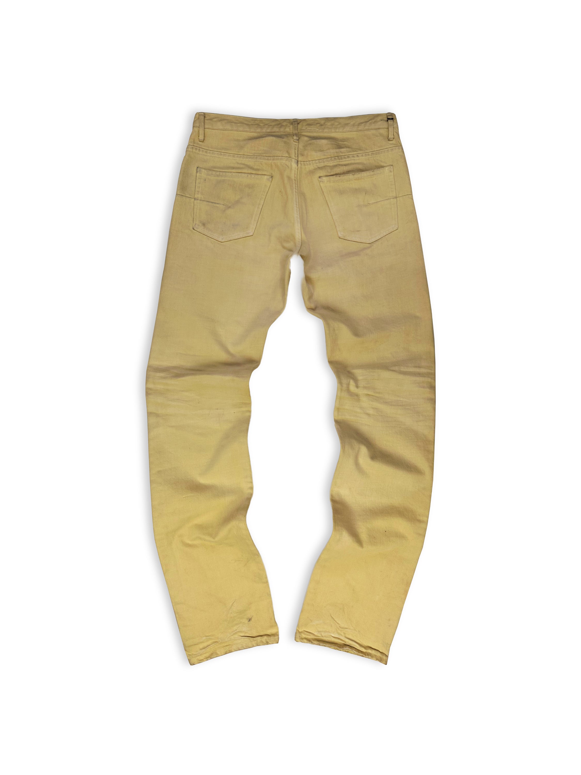 Dior by Hedi Slimane ‘Clawmark’ Wide Cut Sun Wash Denim