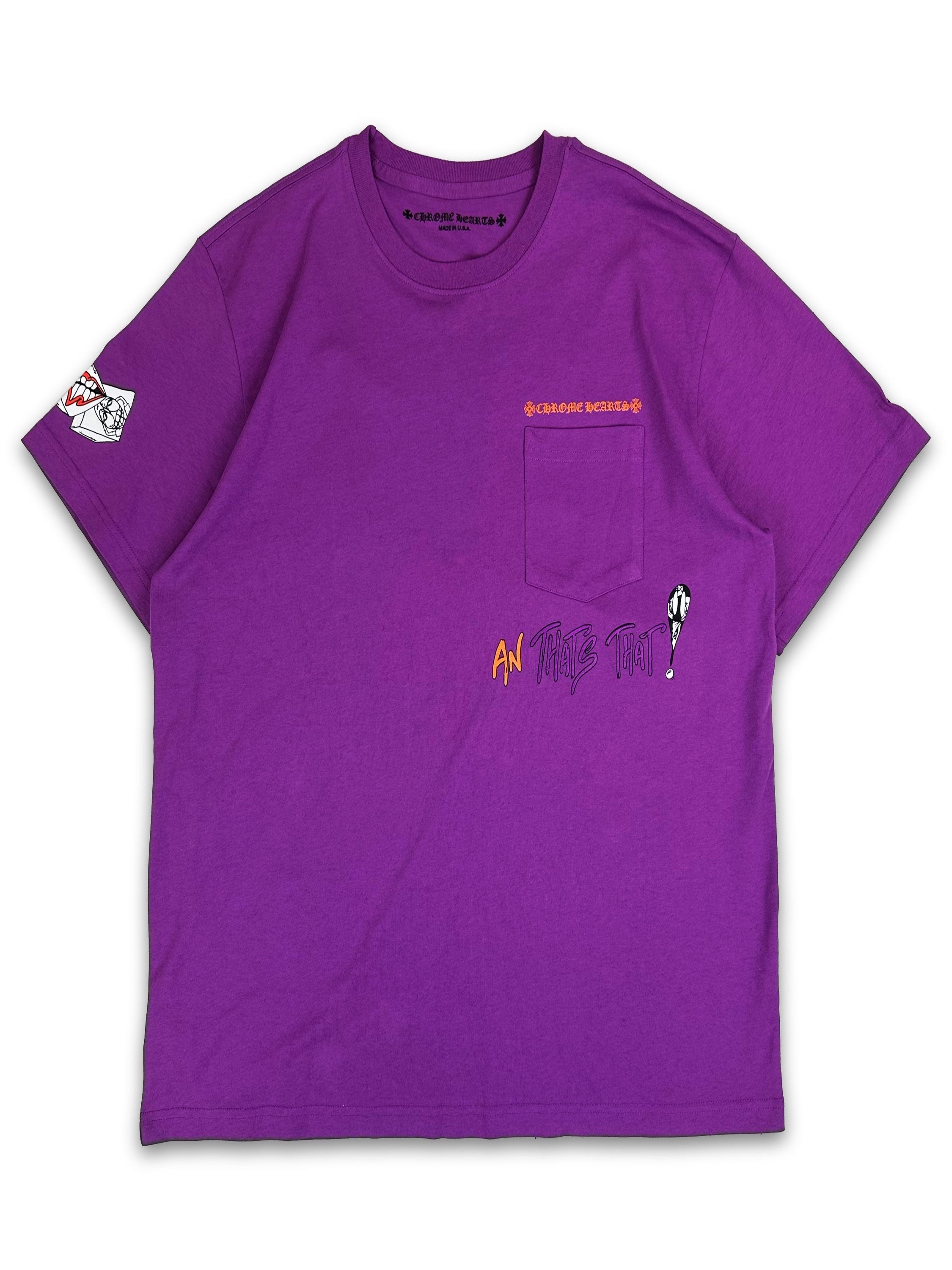 Chrome Hearts x Matty Boy ‘I Want More’ Purple Graphic T-Shirt