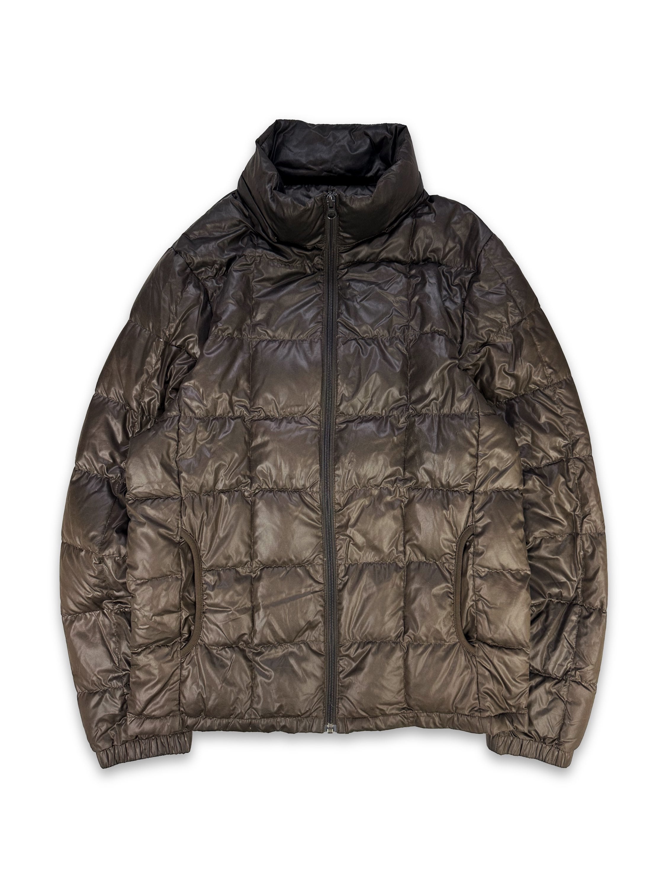 Kansai Yamamoto Brown Quilted Puffer Jacket