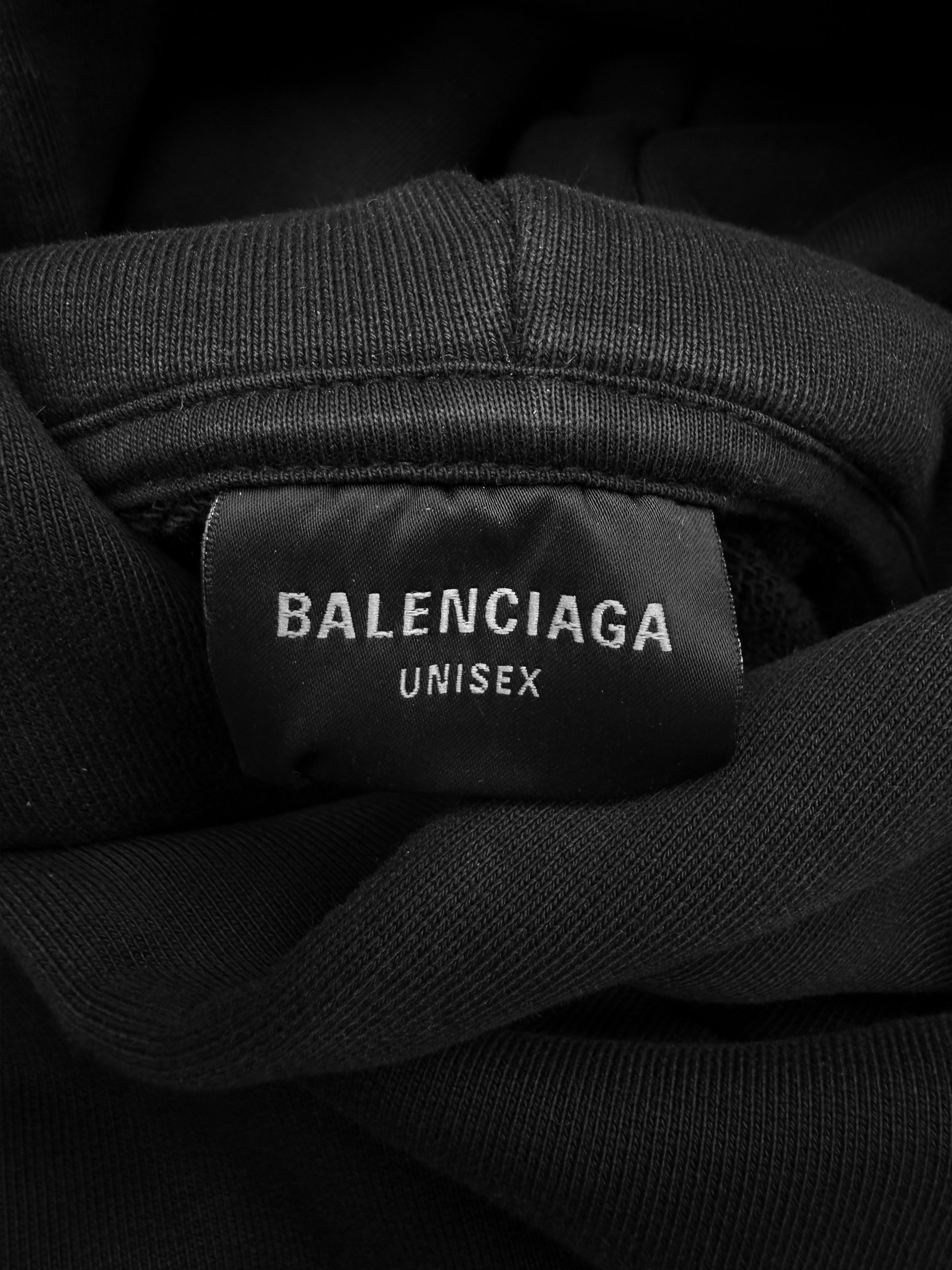 AW24 Balenciaga Activewear 3M Heavyweight Sport Logo Hoodie