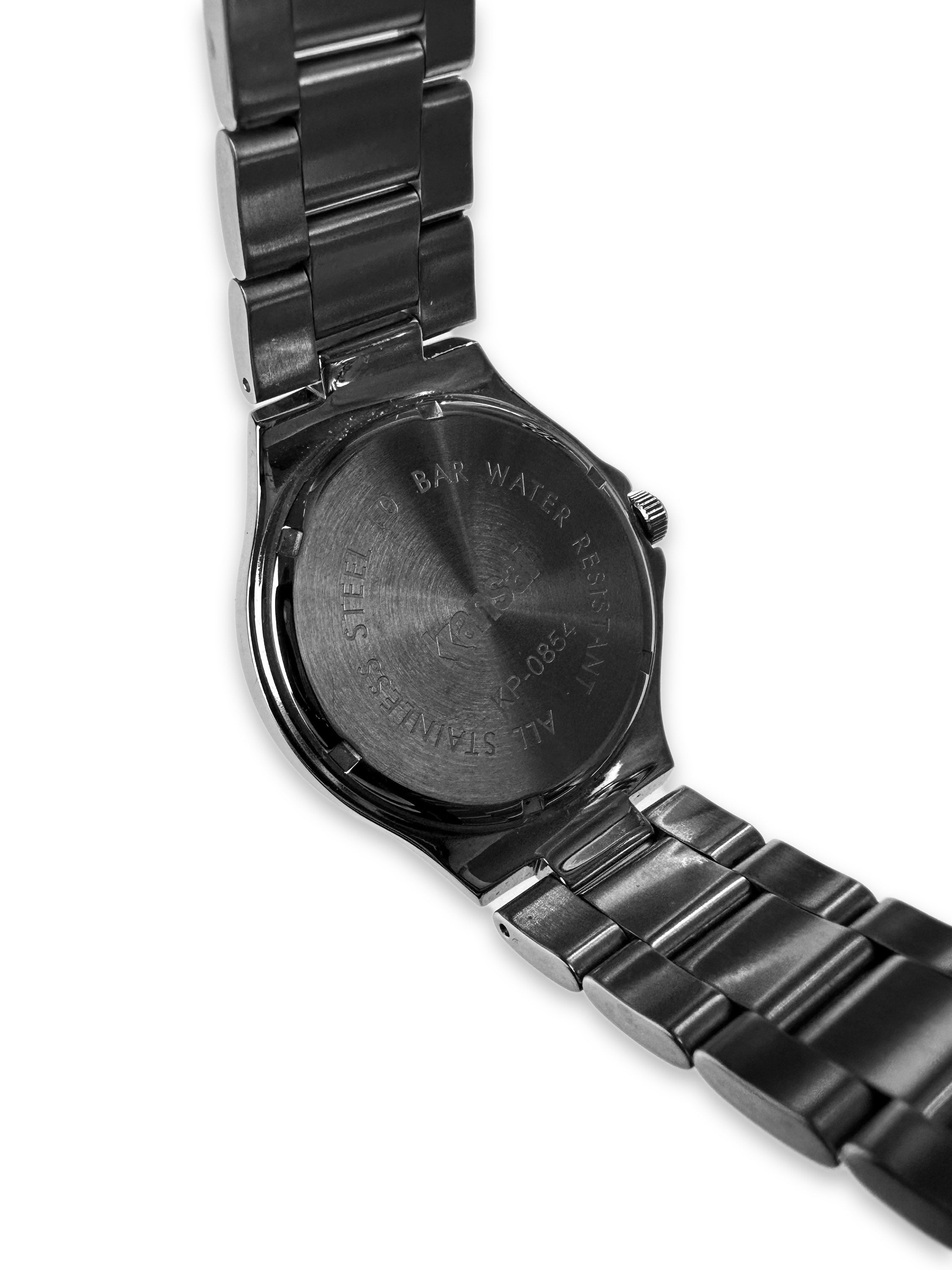 90s Kansai Yamamoto Silver Chronograph Watch