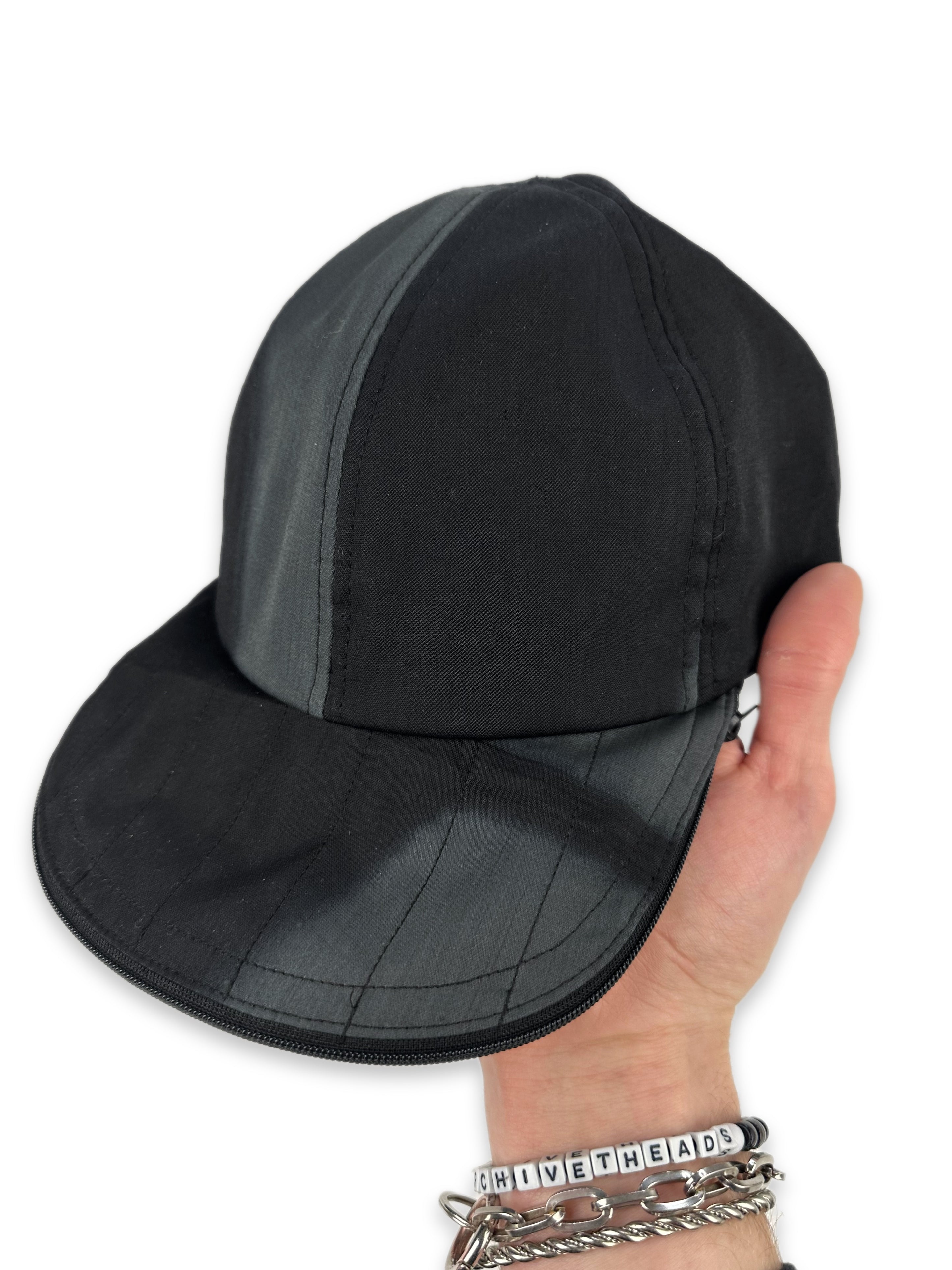 90s Issey Miyake MEN Zipper Brim Gradient Cargo Hat