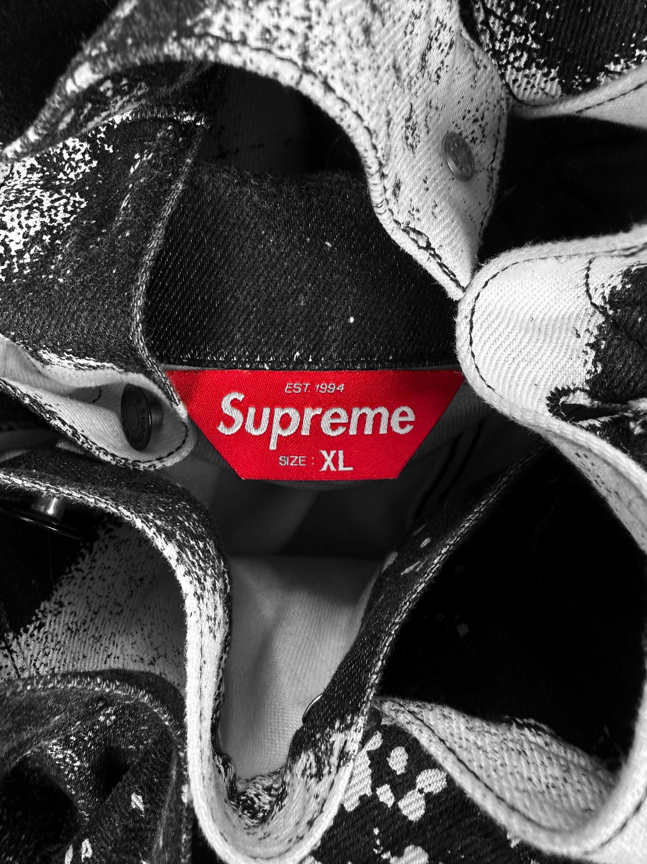 SS20 Supreme ‘My Bloody Valentine’ Full Print Denim Trucker Jacket