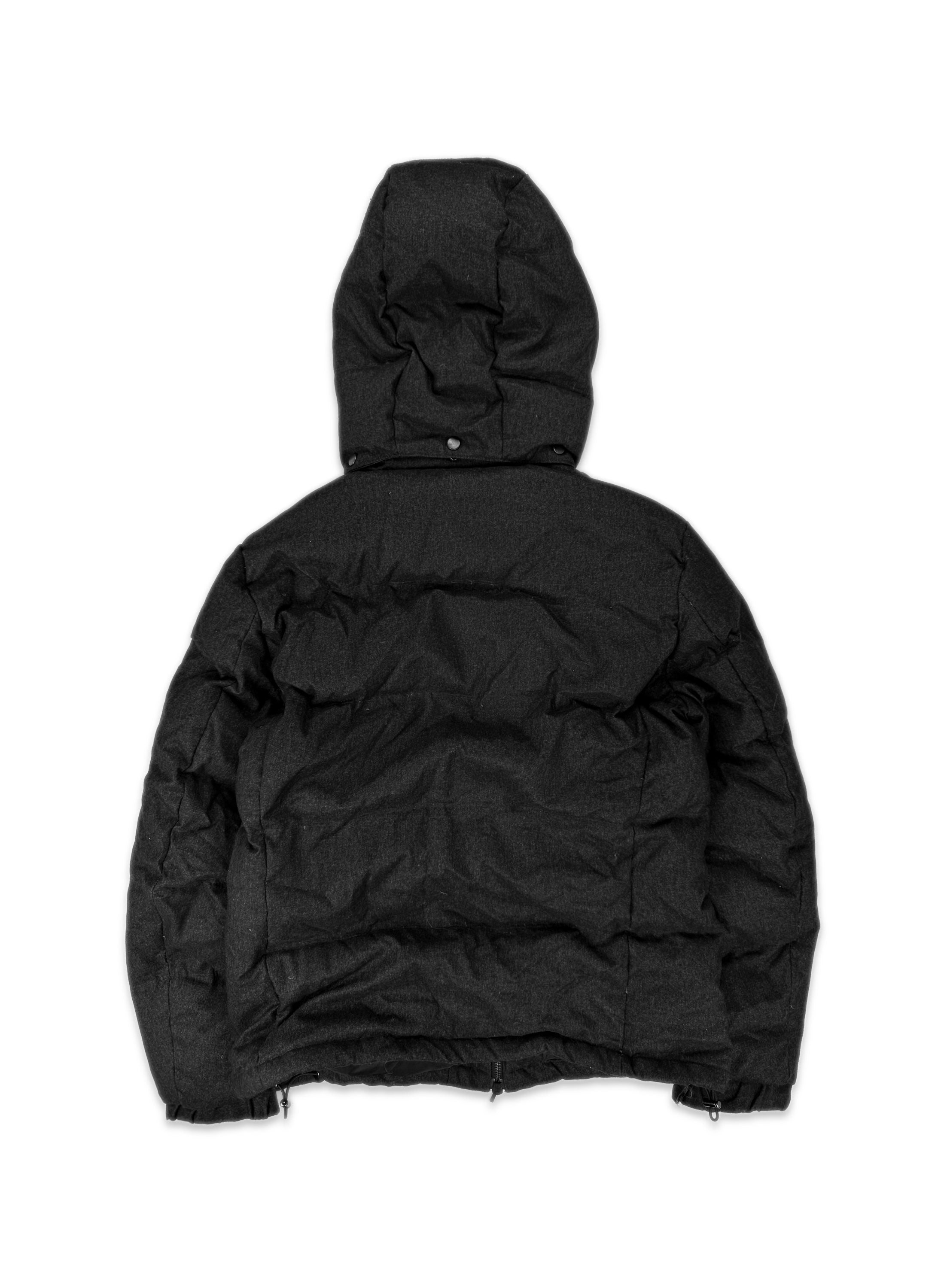 Katharine Hamnett Slate Grey Down Fill Puffer Jacket