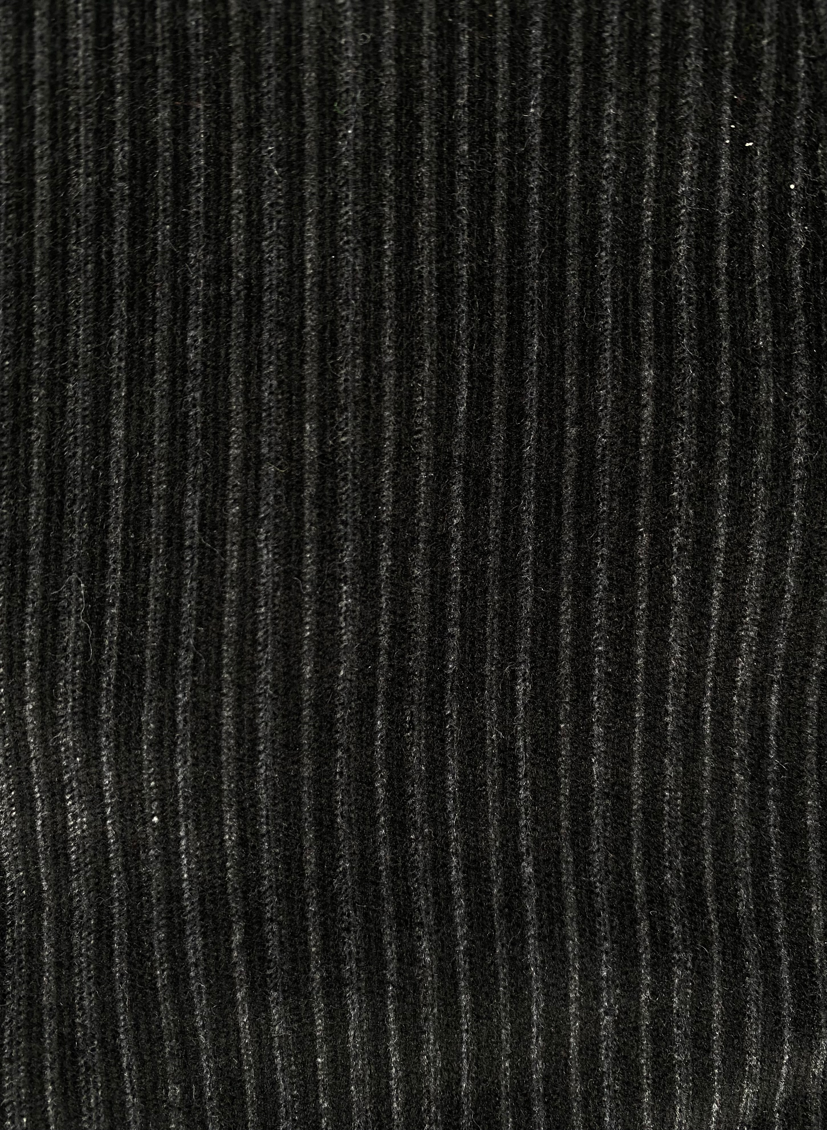 90’s Givenchy Black Corduroy Trousers