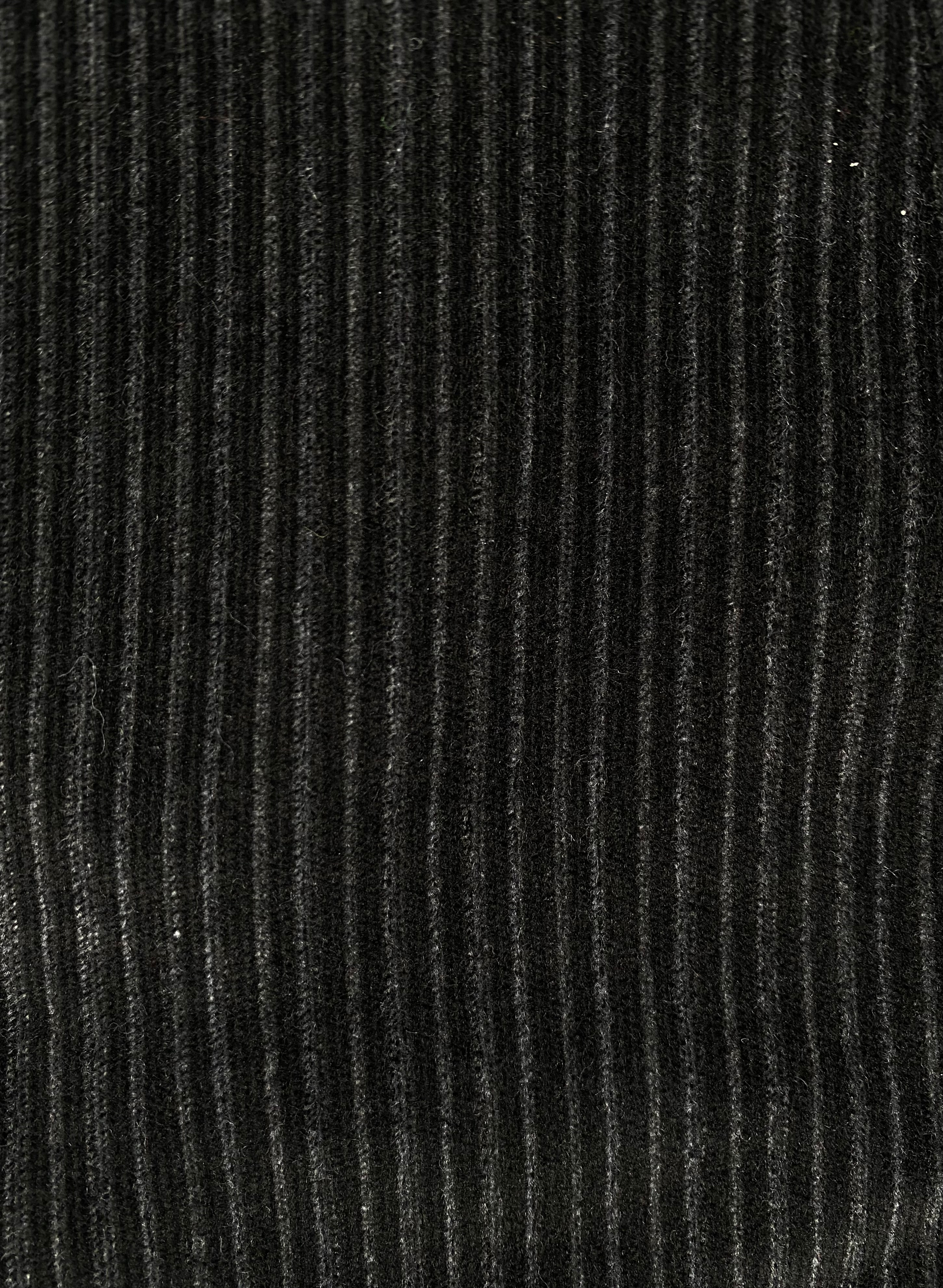 90’s Givenchy Black Corduroy Trousers