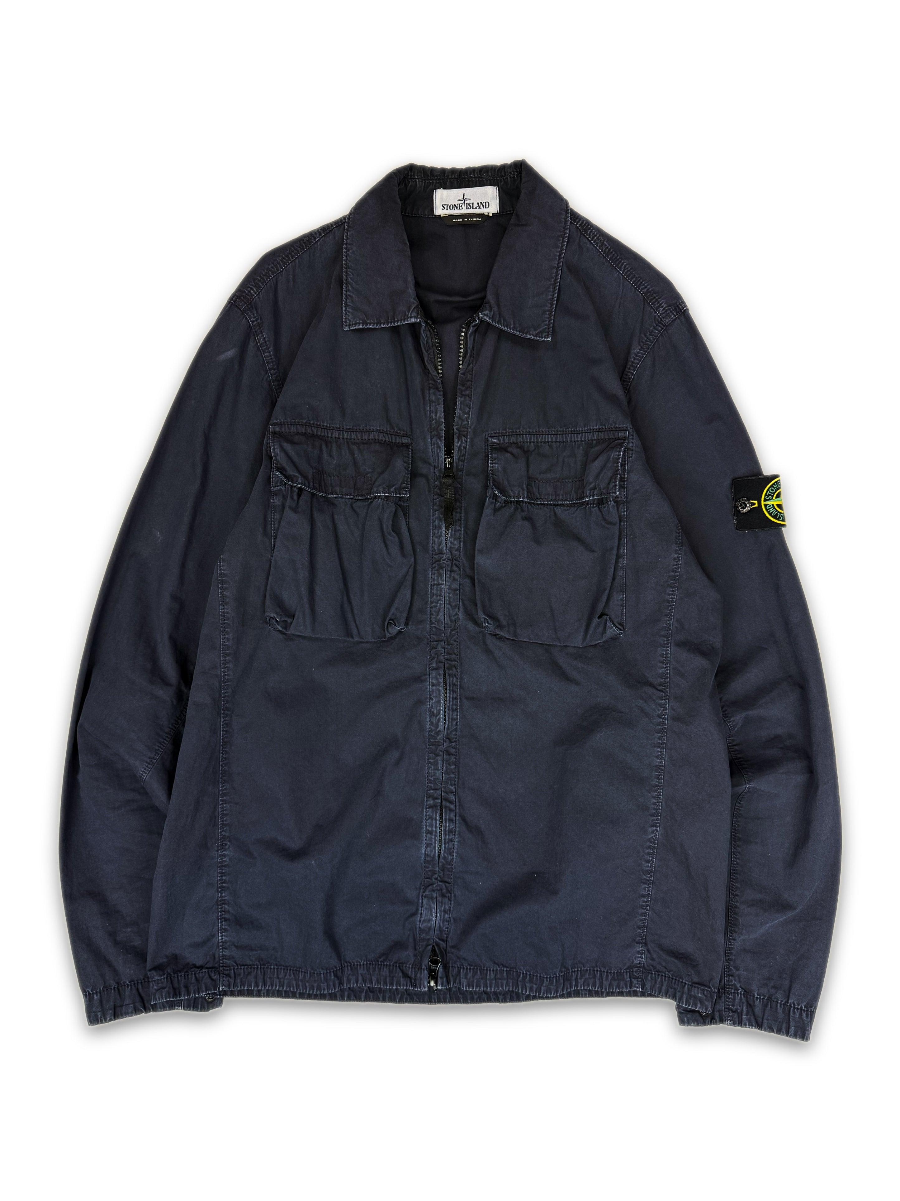 Stone Island ‘Compass’ Patch Multi Pocket Cargo Jacket