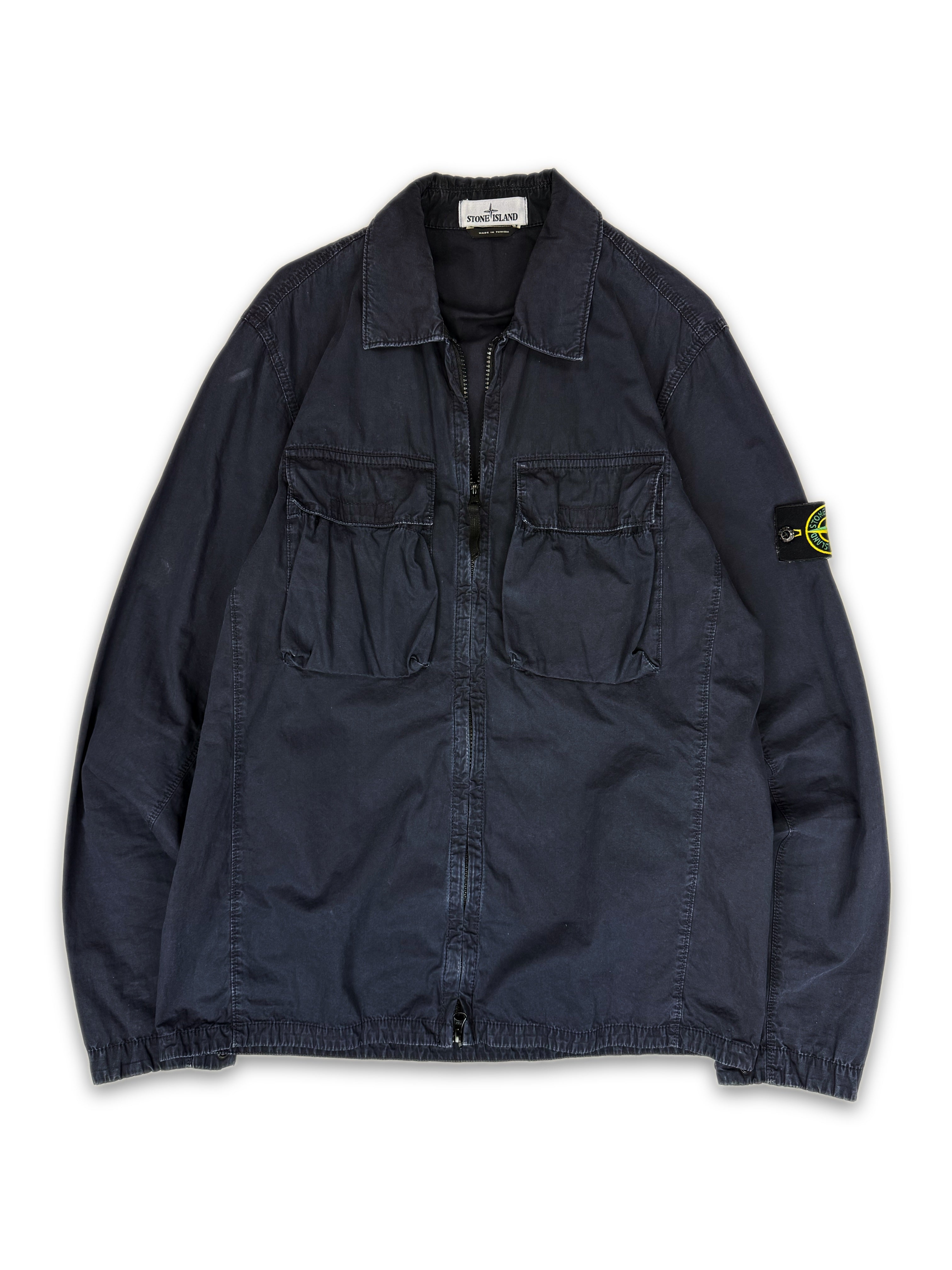 Stone Island ‘Compass’ Patch Multi Pocket Cargo Jacket