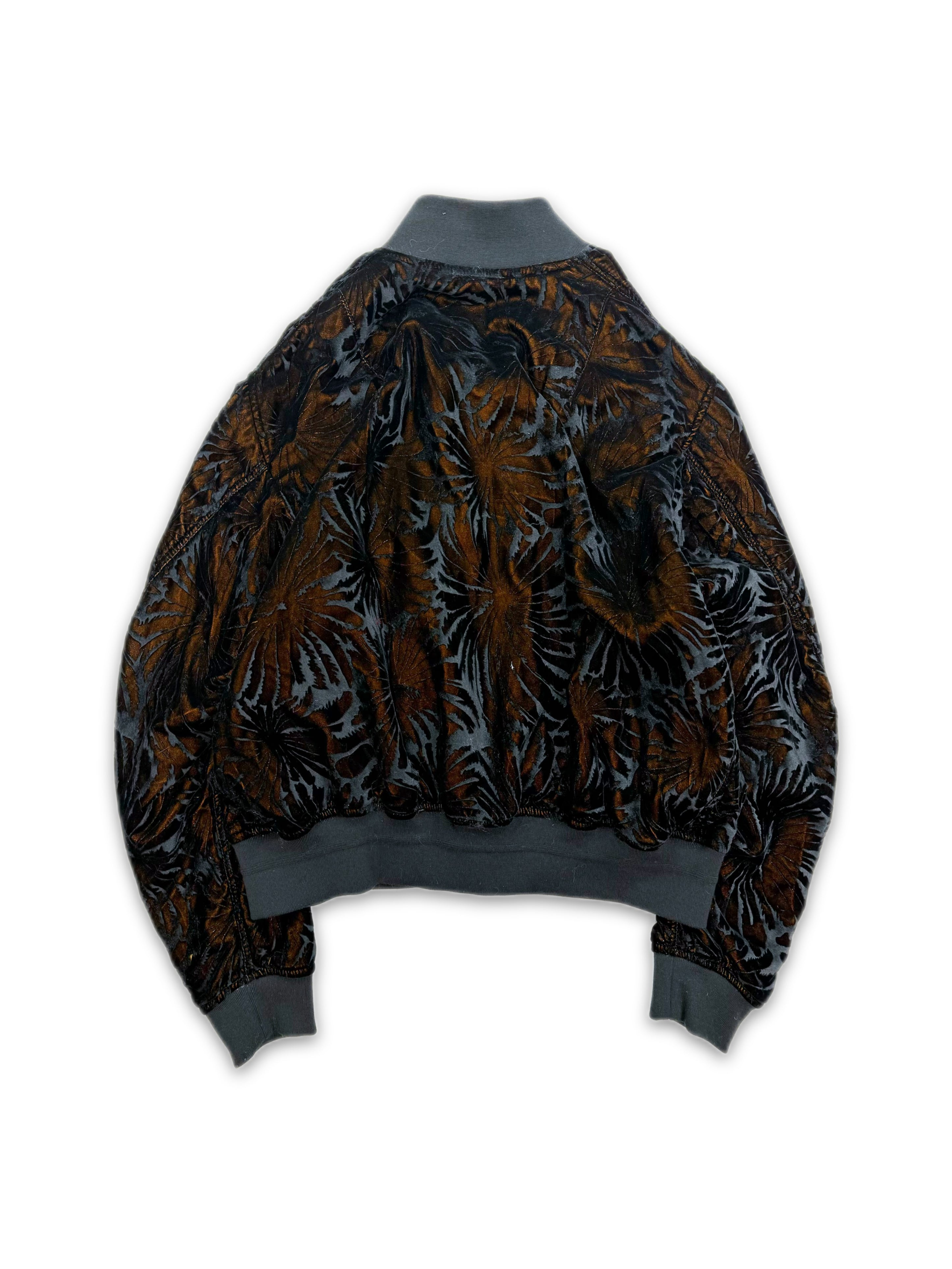 AW18 Haider Ackermann Reversible Velvet Bomber Jacket