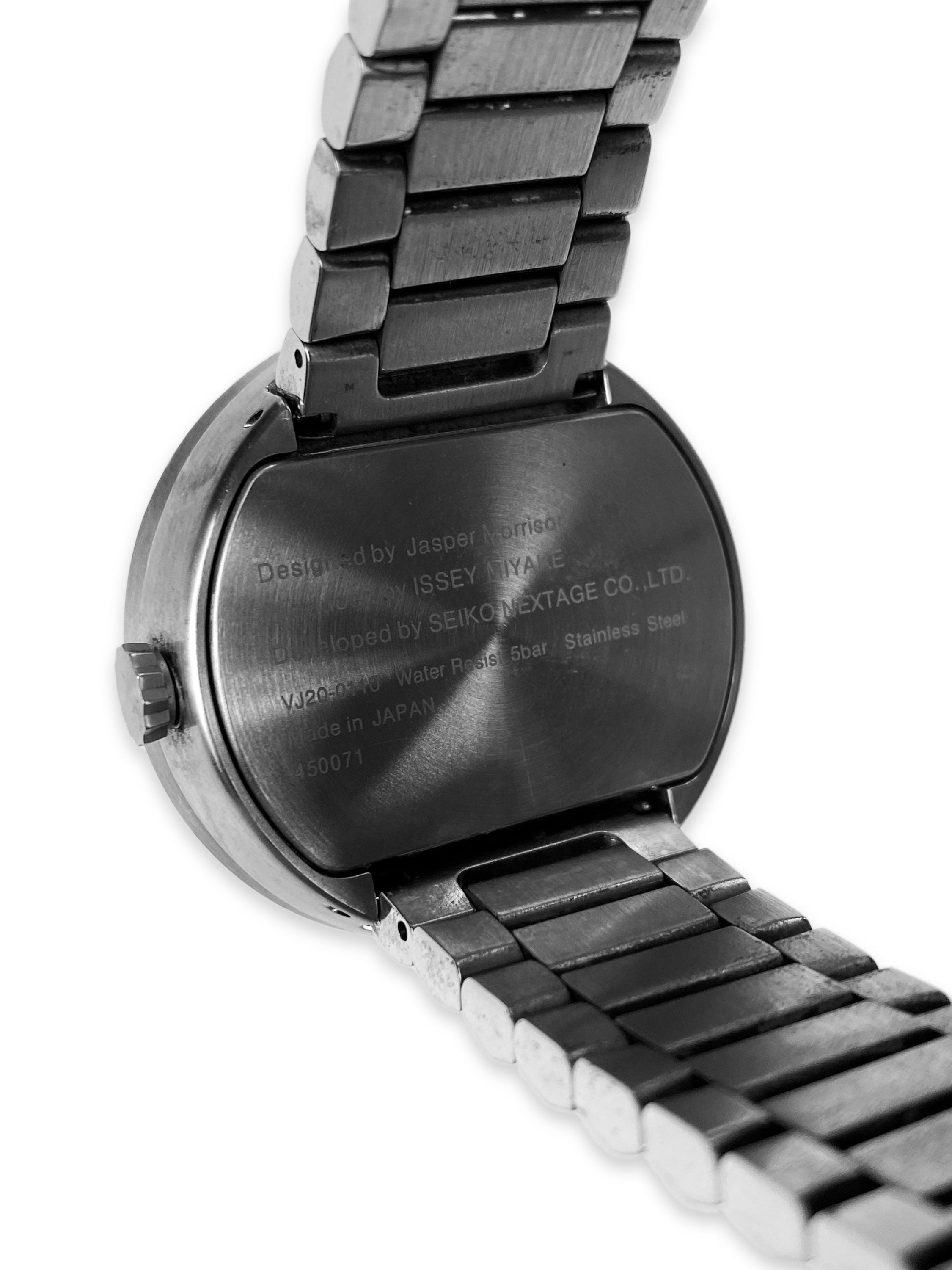 90s Issey Miyake by Jasper Morrison Silver Seiko Minimal Watch