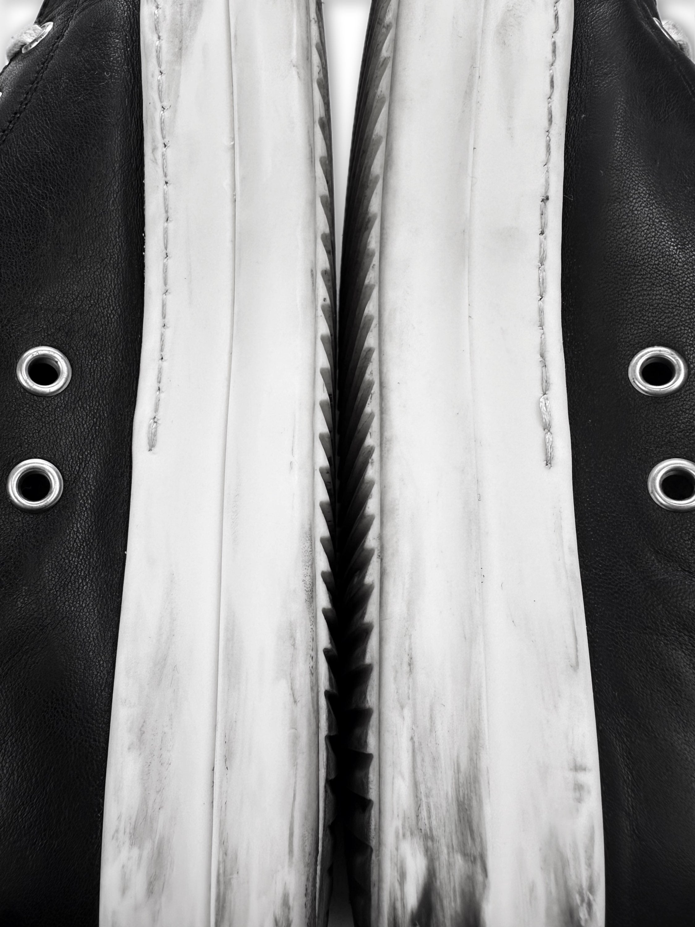 Rick Owens ‘Mega Bumper’ Canvas Platform Ramone Sneakers