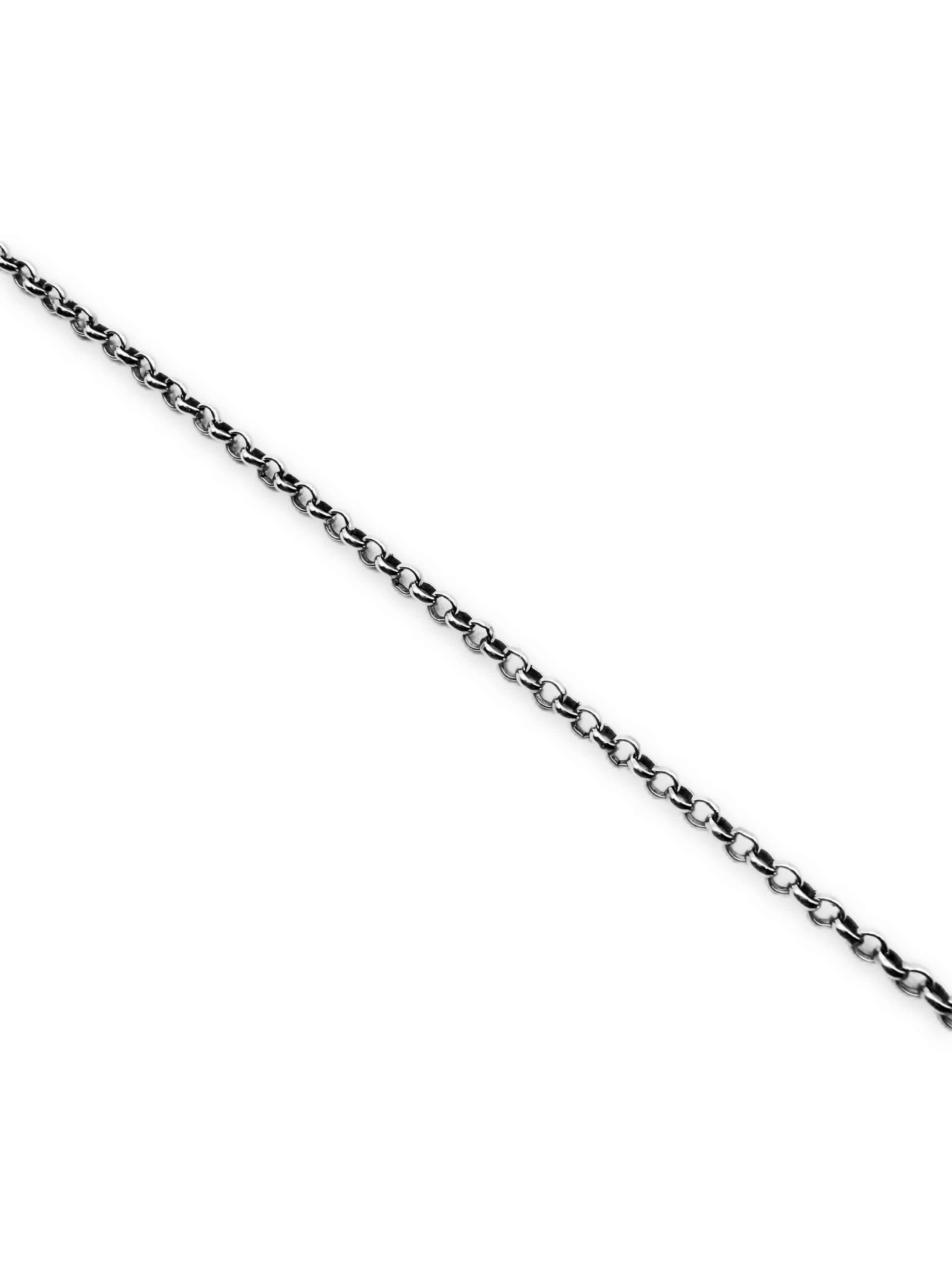 Chrome Hearts 24 in .925 Silver Roll Chain Necklace