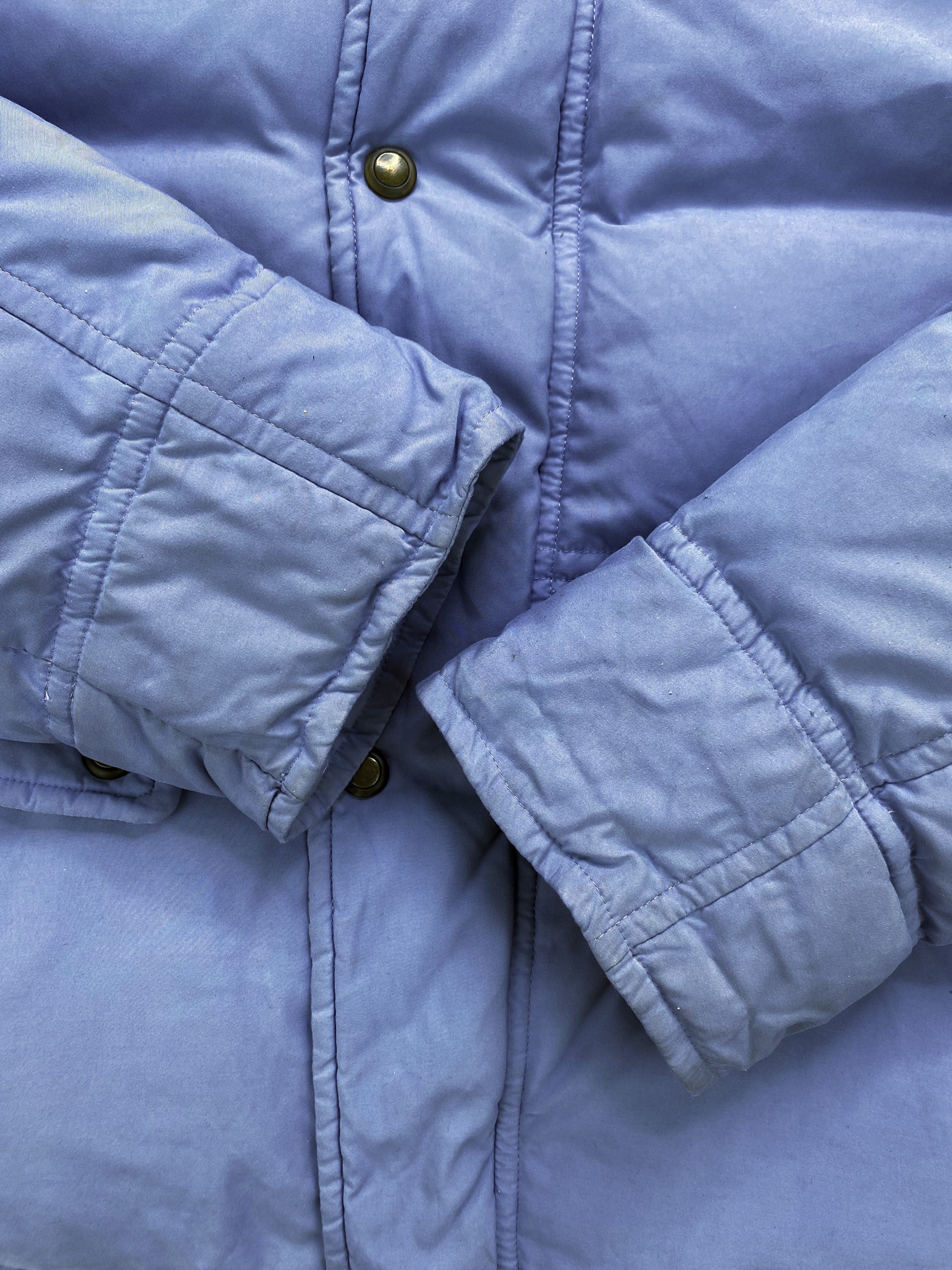 Christian Dior Sky Blue Down Fill Cargo Puffer Jacket