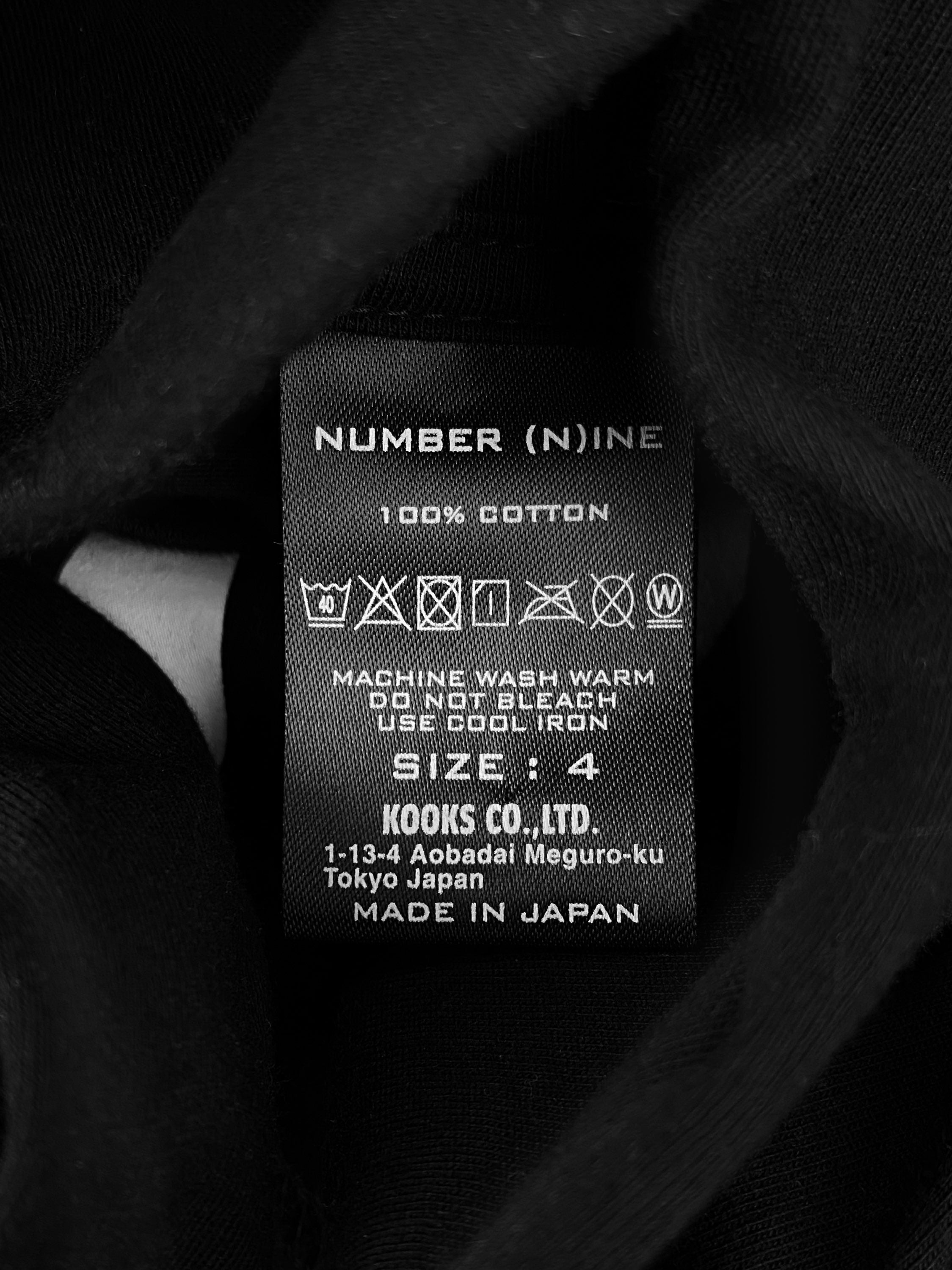 SS06 Number (N)ine ‘Shut The Fuck Up’ Re-Edition Slogan T-Shirt