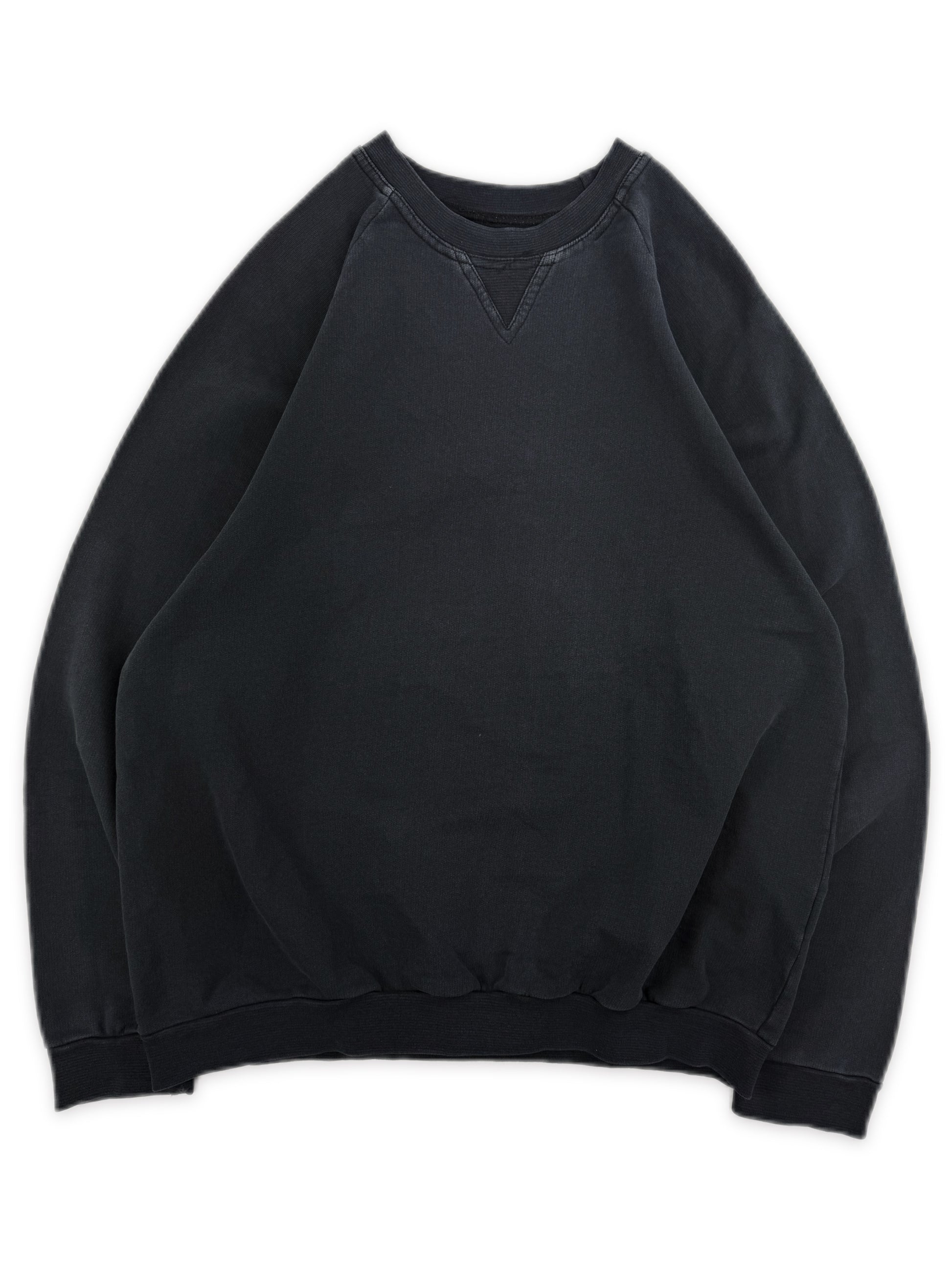 AW02 Raf Simons Virginia Creeper ‘Sticks’ Black Crewneck