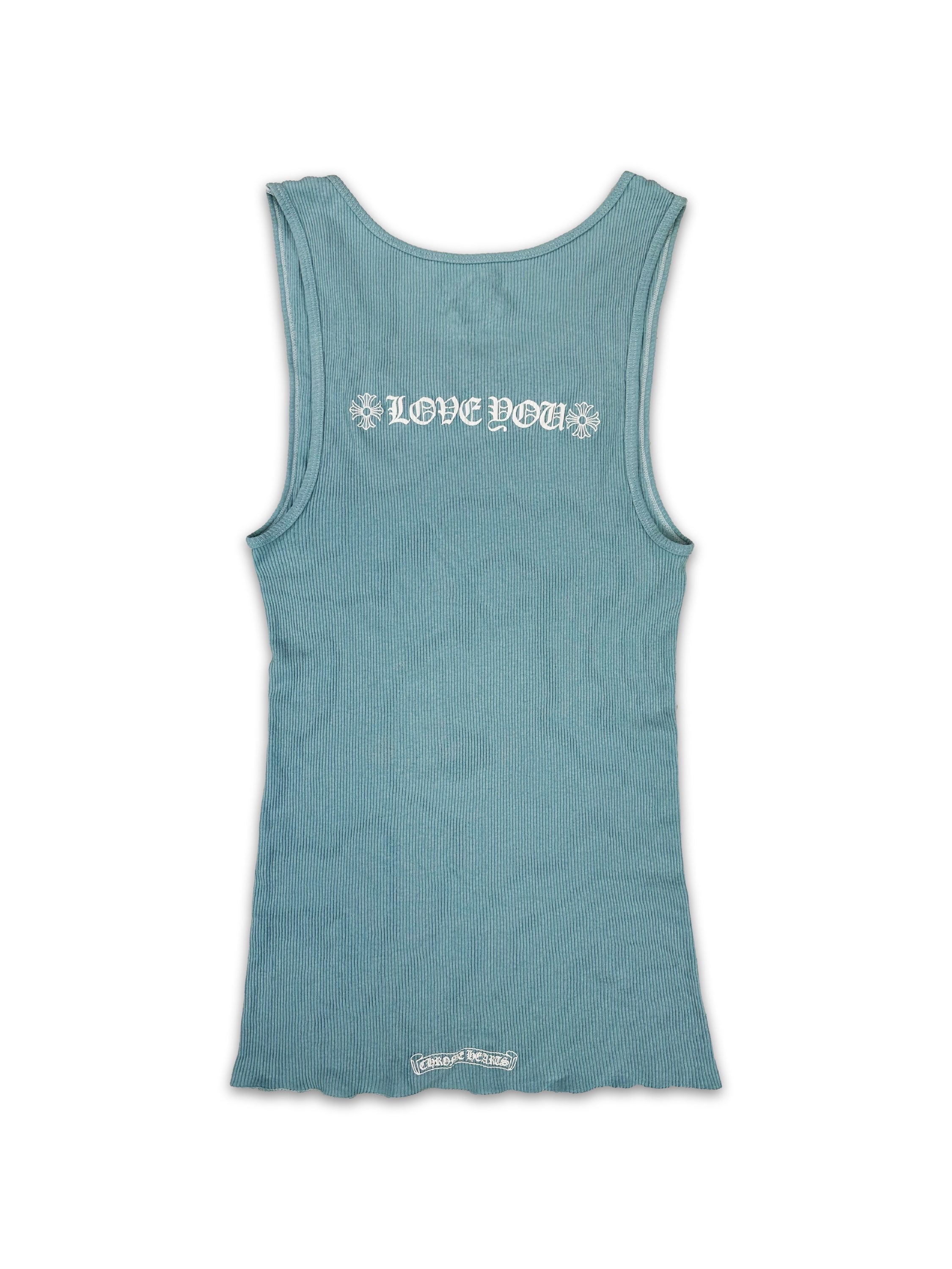 Chrome Hearts ‘Love You’ Miami Exclusive Ribbed Tank-top
