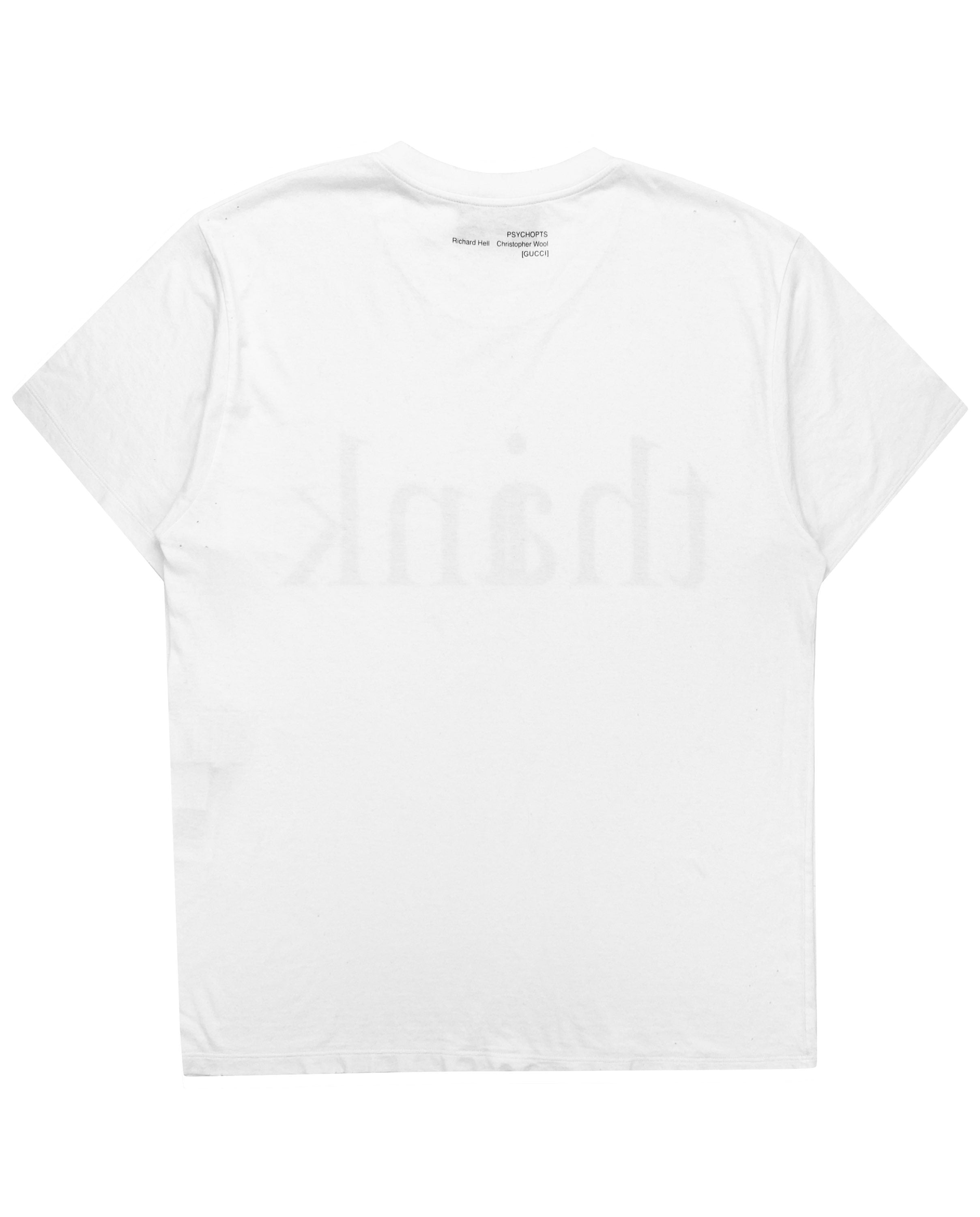 AW21 Gucci x Richard Hell ‘Think Thank’ Graphic T-Shirt
