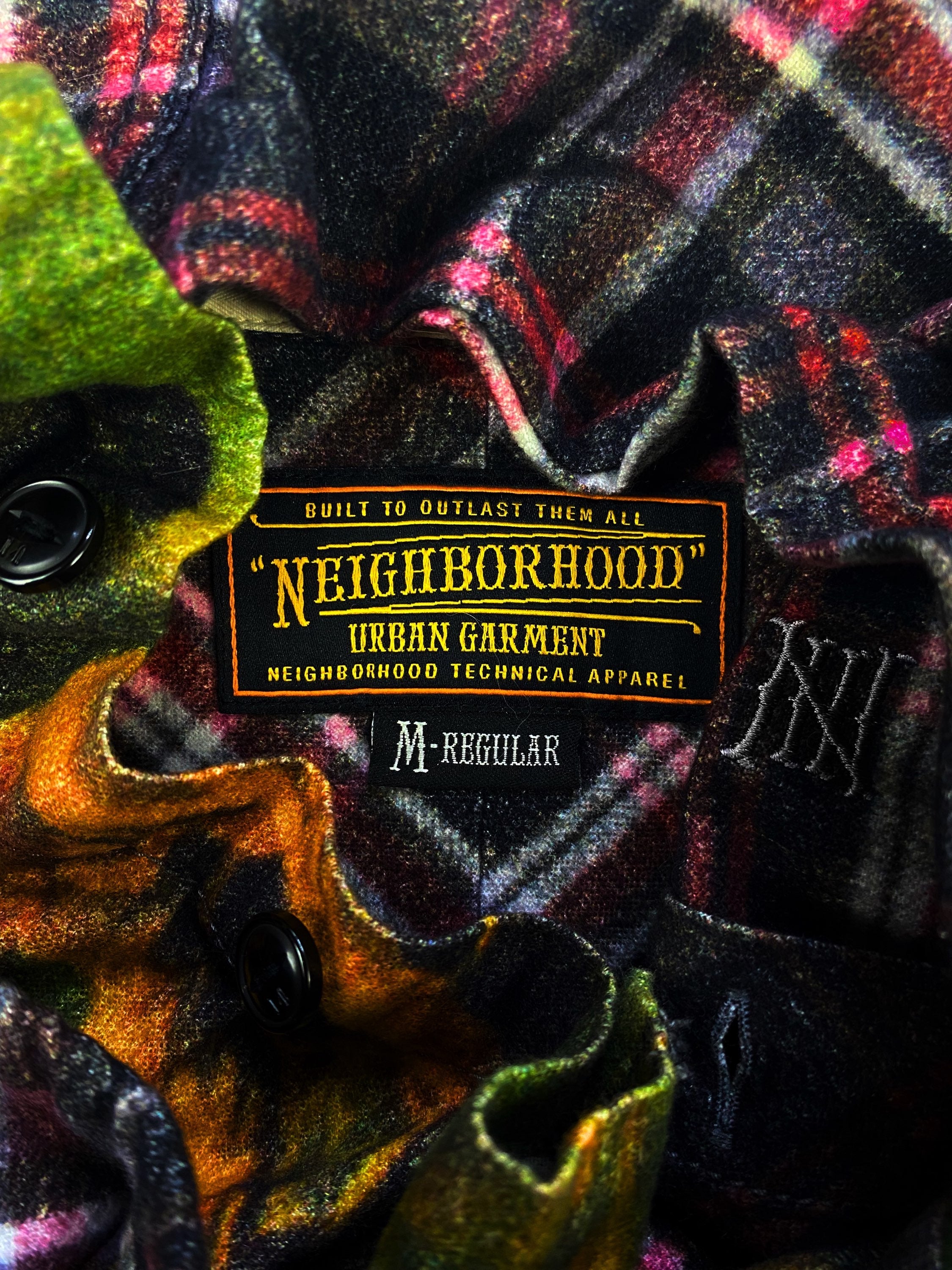 AW15 Neighborhood x Burton ‘Landscape’ Gradient Flannel Jacket