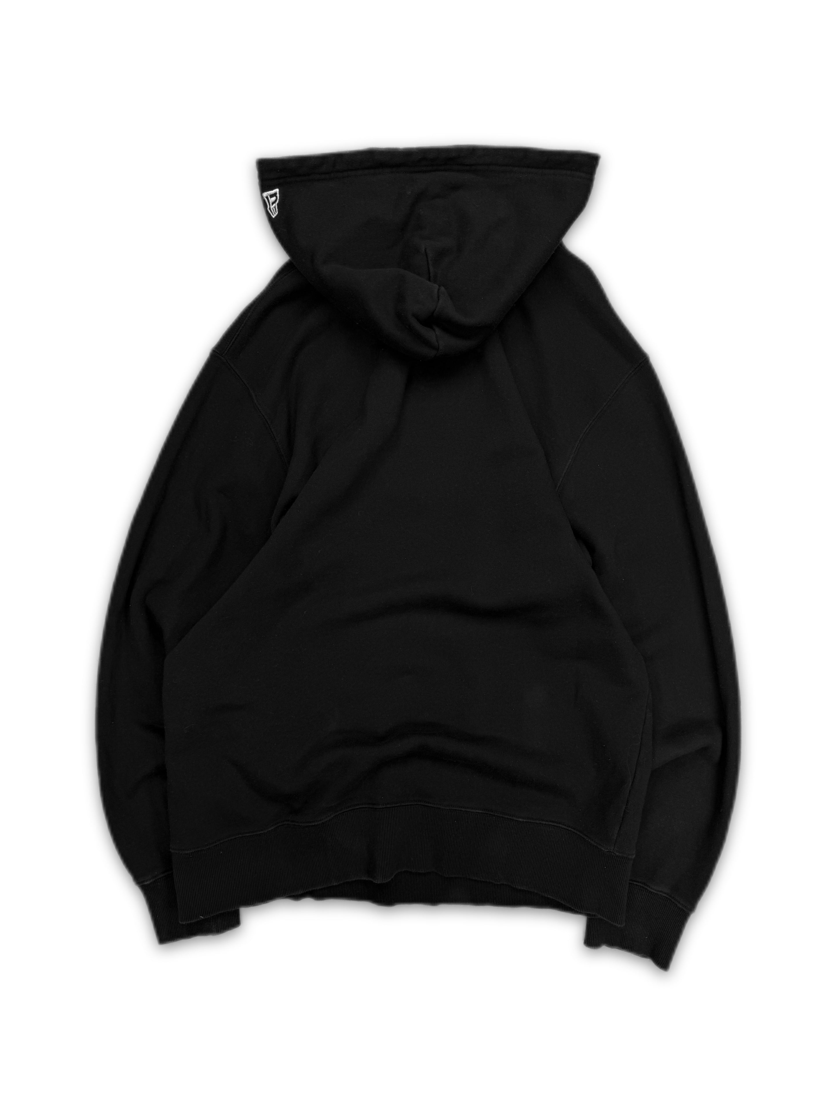 Yohji Yamamoto x New Era Black Patchwork Hoodie