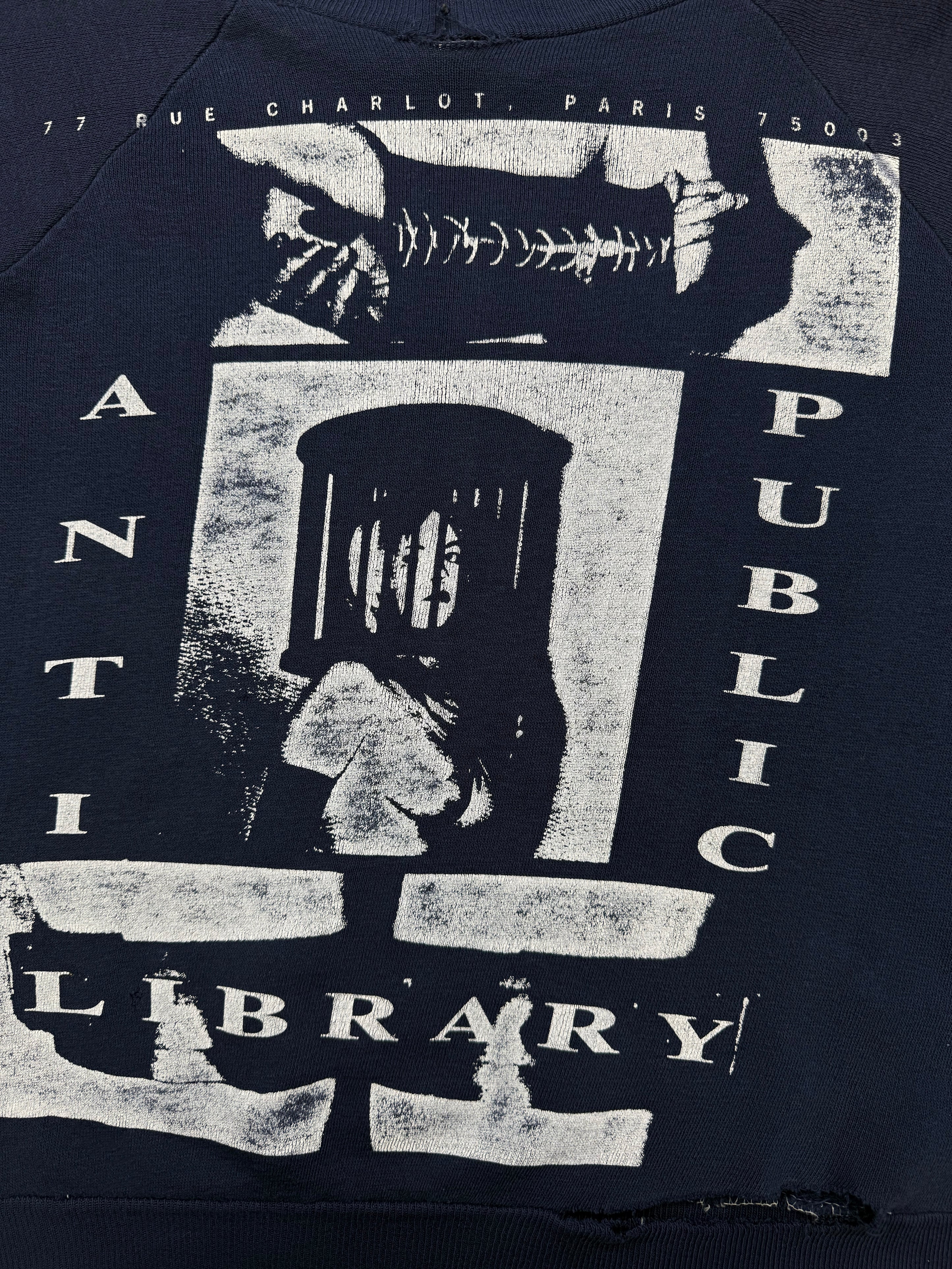 Anti Public Library x Enfants Riches Deprimes Single Stitch Crewneck