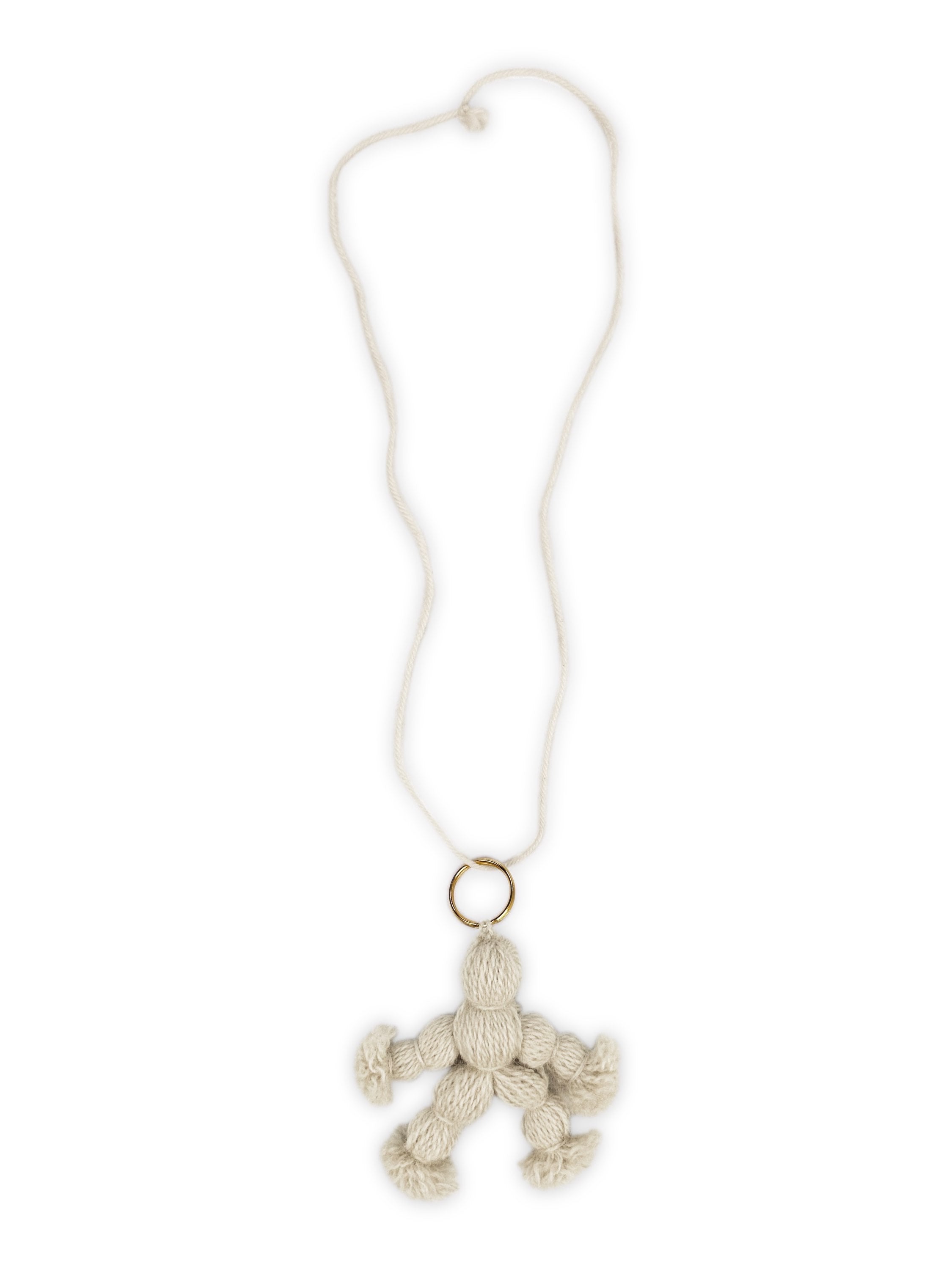 AW05 Maison Margiela Artisanal ‘Voodoo’ Doll Knitted Pendant