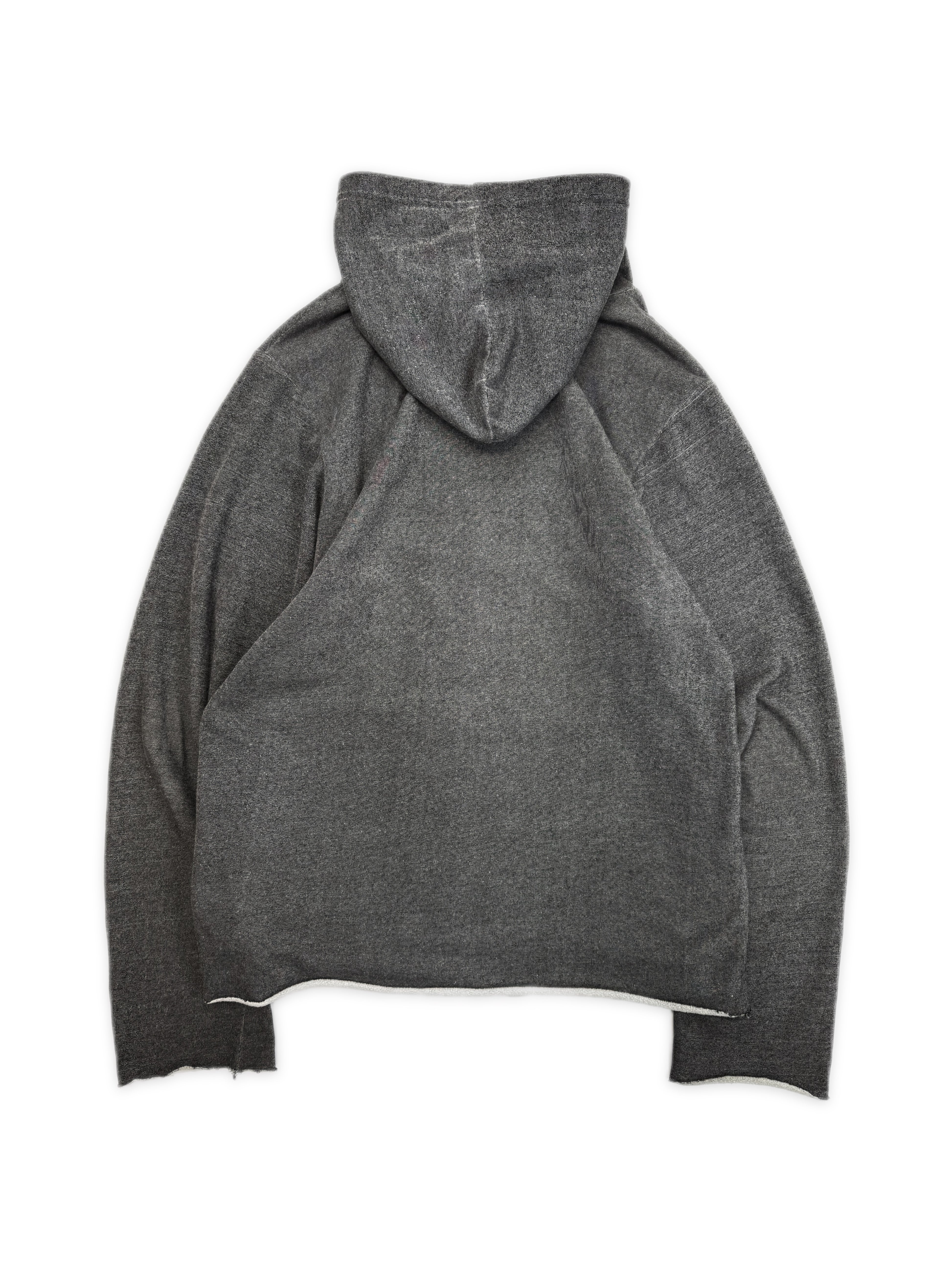 SS03 Raf Simons Consumed ‘Penelope Jaws’ Blue Grey Hoodie