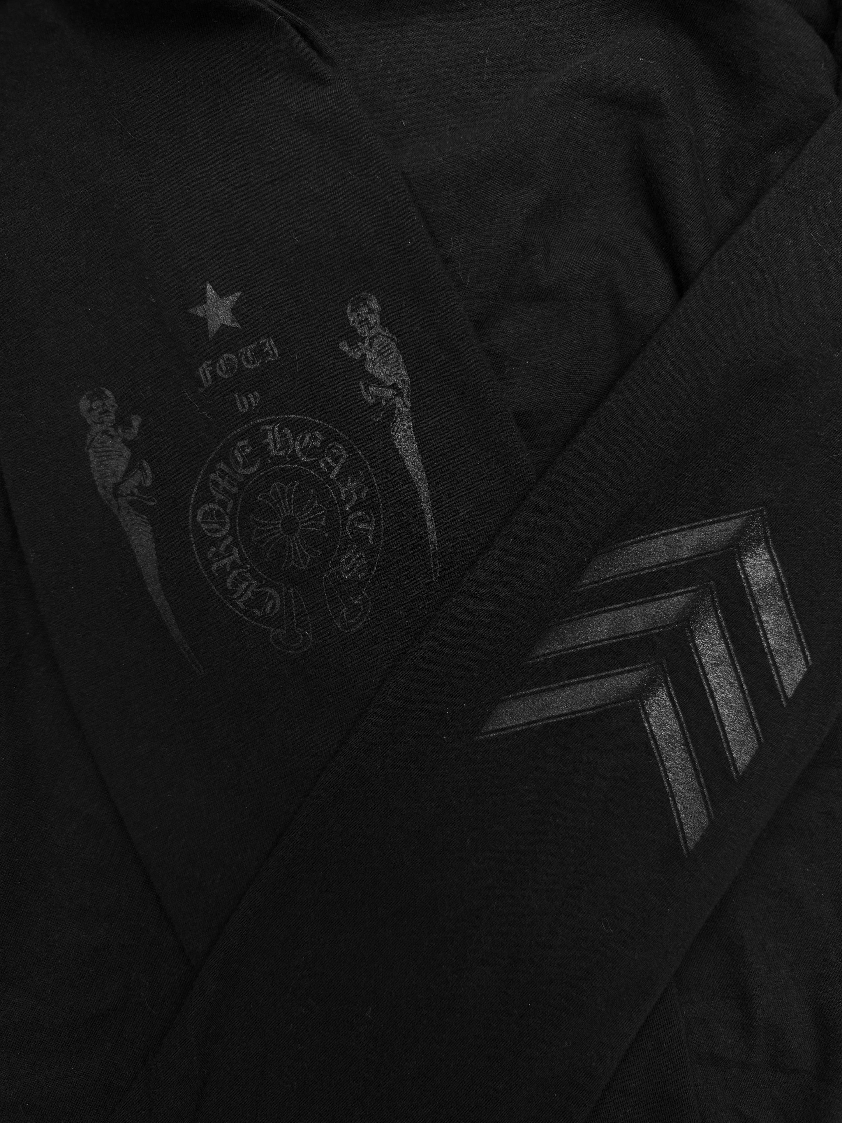 Chrome Hearts x Foti ‘Skull Wing’ Black Graphic Long Sleeve
