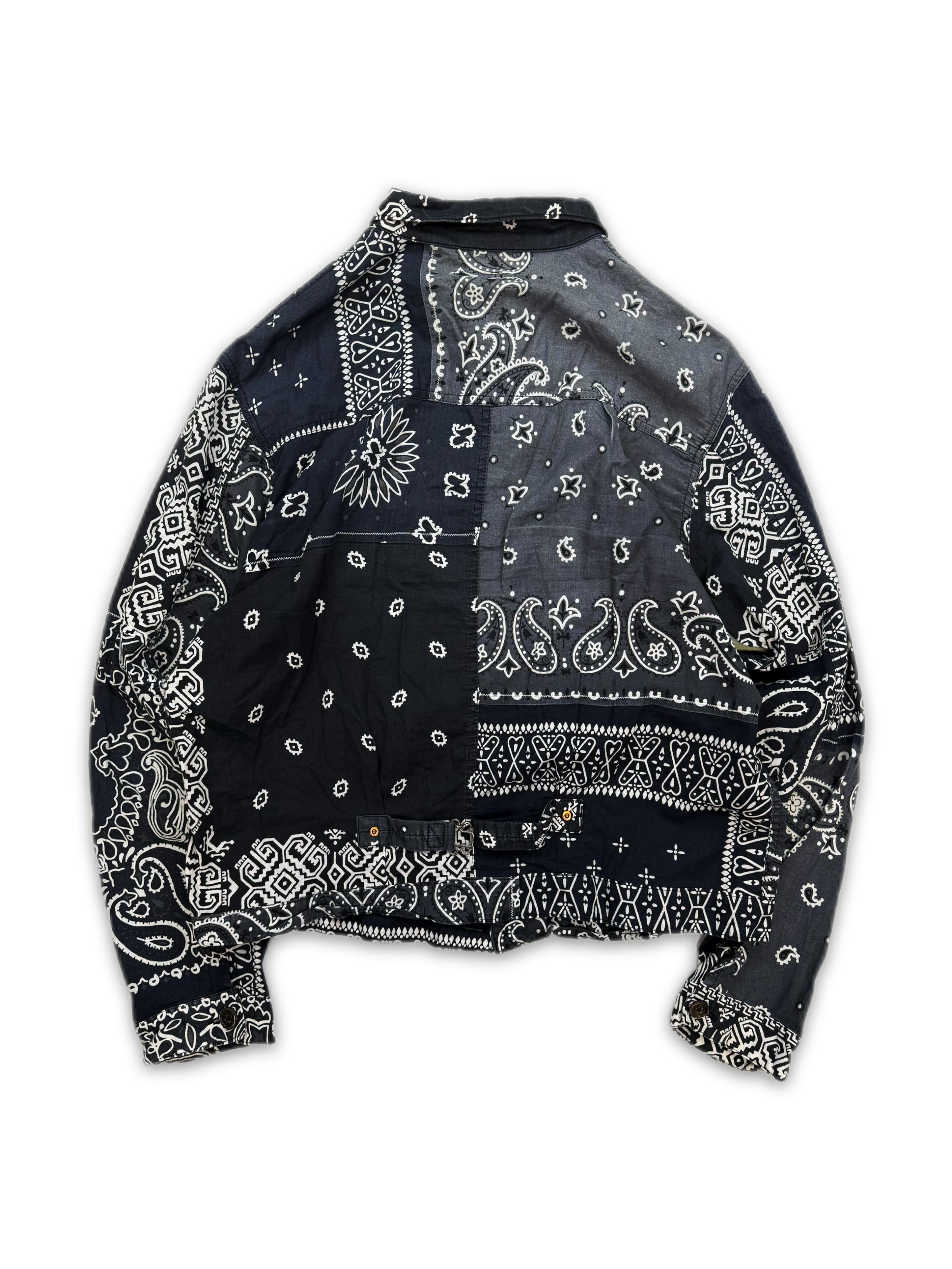 Kapital Paisley Bandana Patchwork Blue Jacket