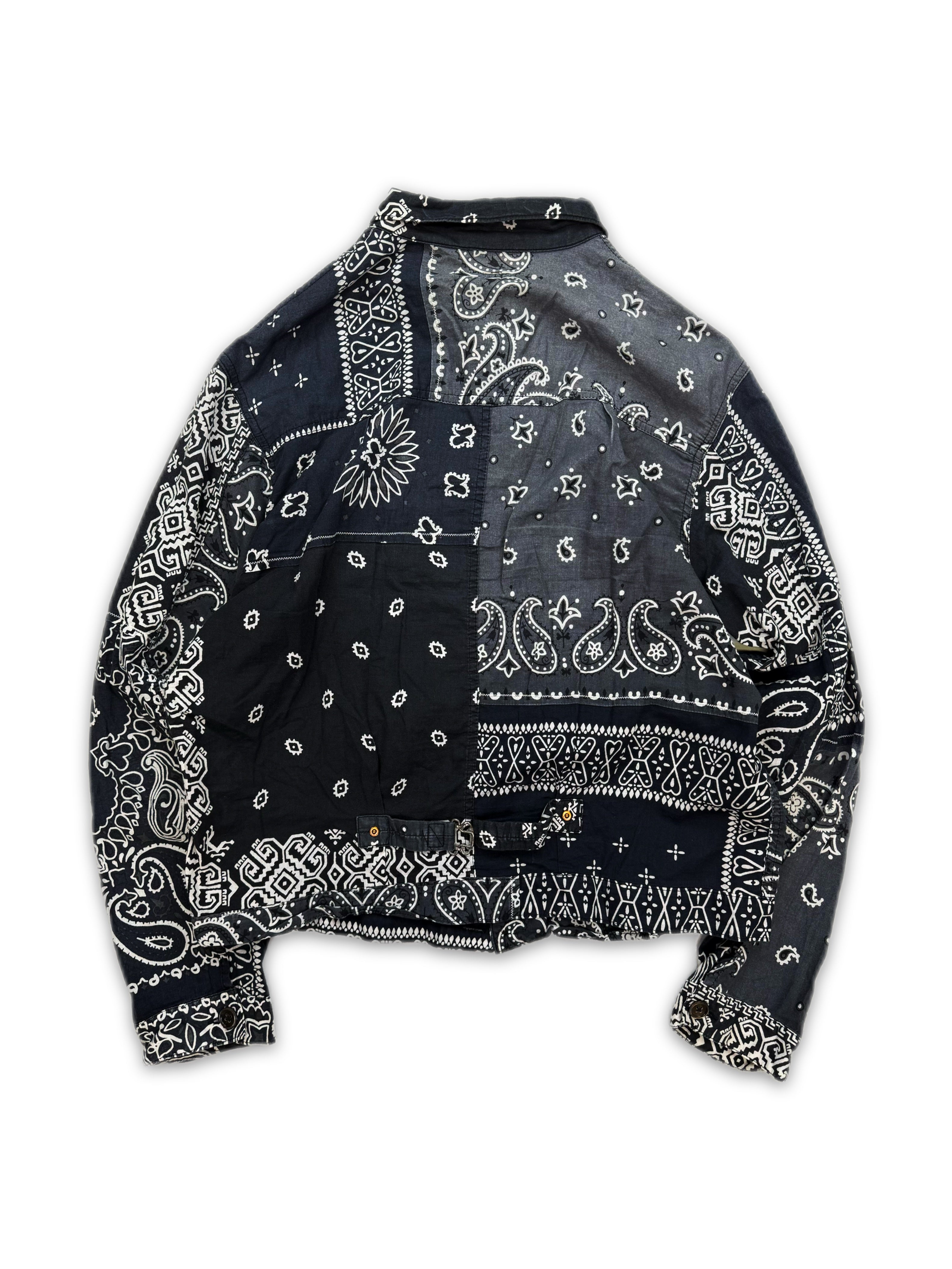 Kapital Paisley Bandana Patchwork Blue Jacket