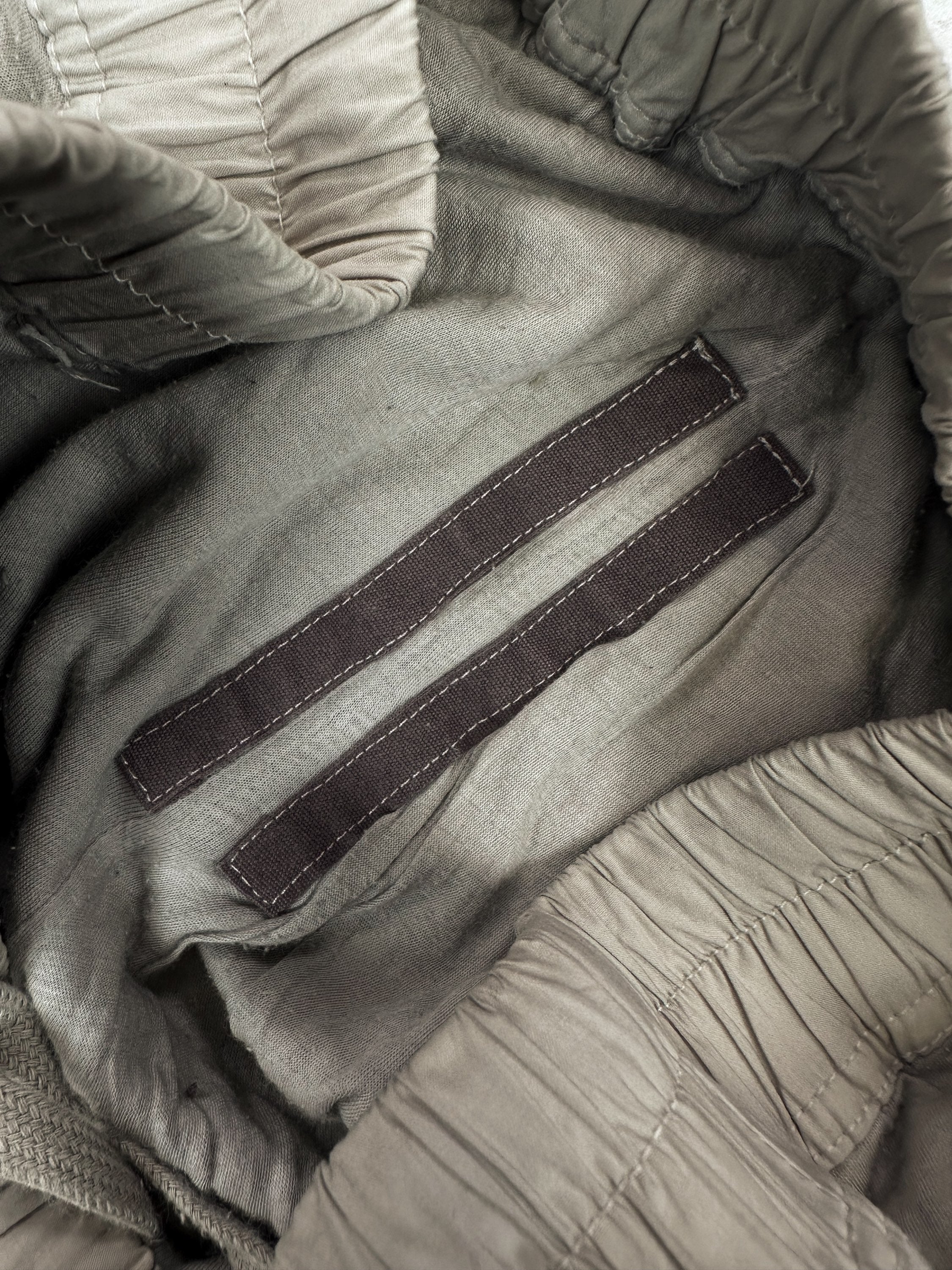 Rick Owens Light Weight Beige ‘Skirted’ Shorts