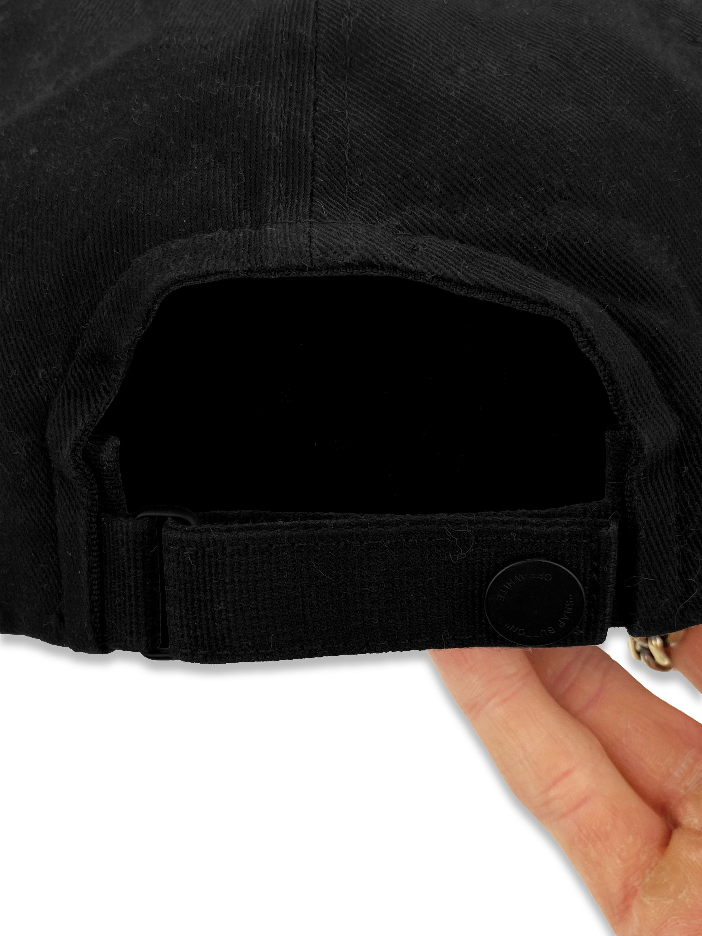 SS17 Off-White ‘Scorpion’ 1st Embroidered Adjustable Black Hat