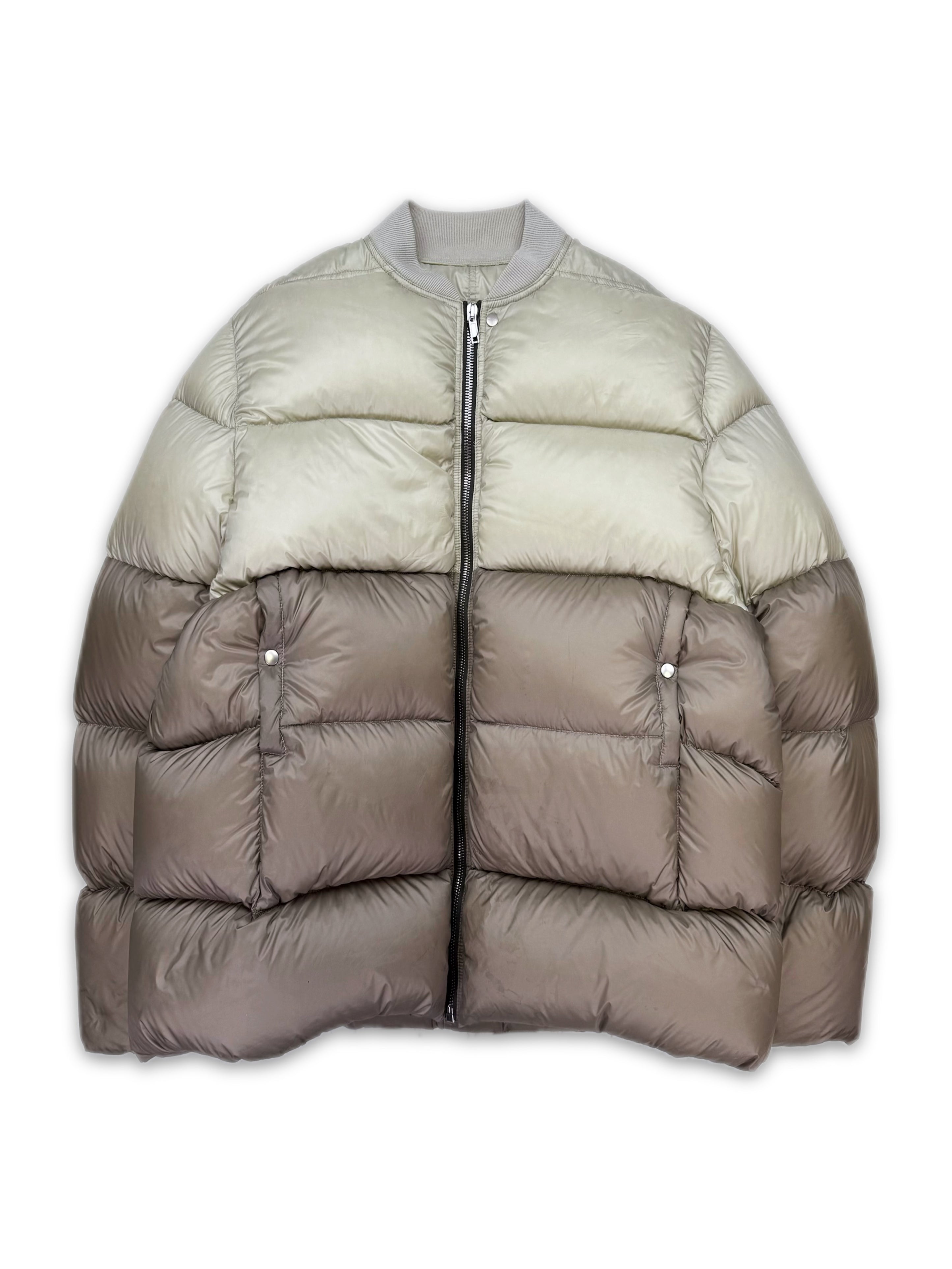 AW21 Rick Owens ‘Gethsemane’ Gradient Puffer Jacket