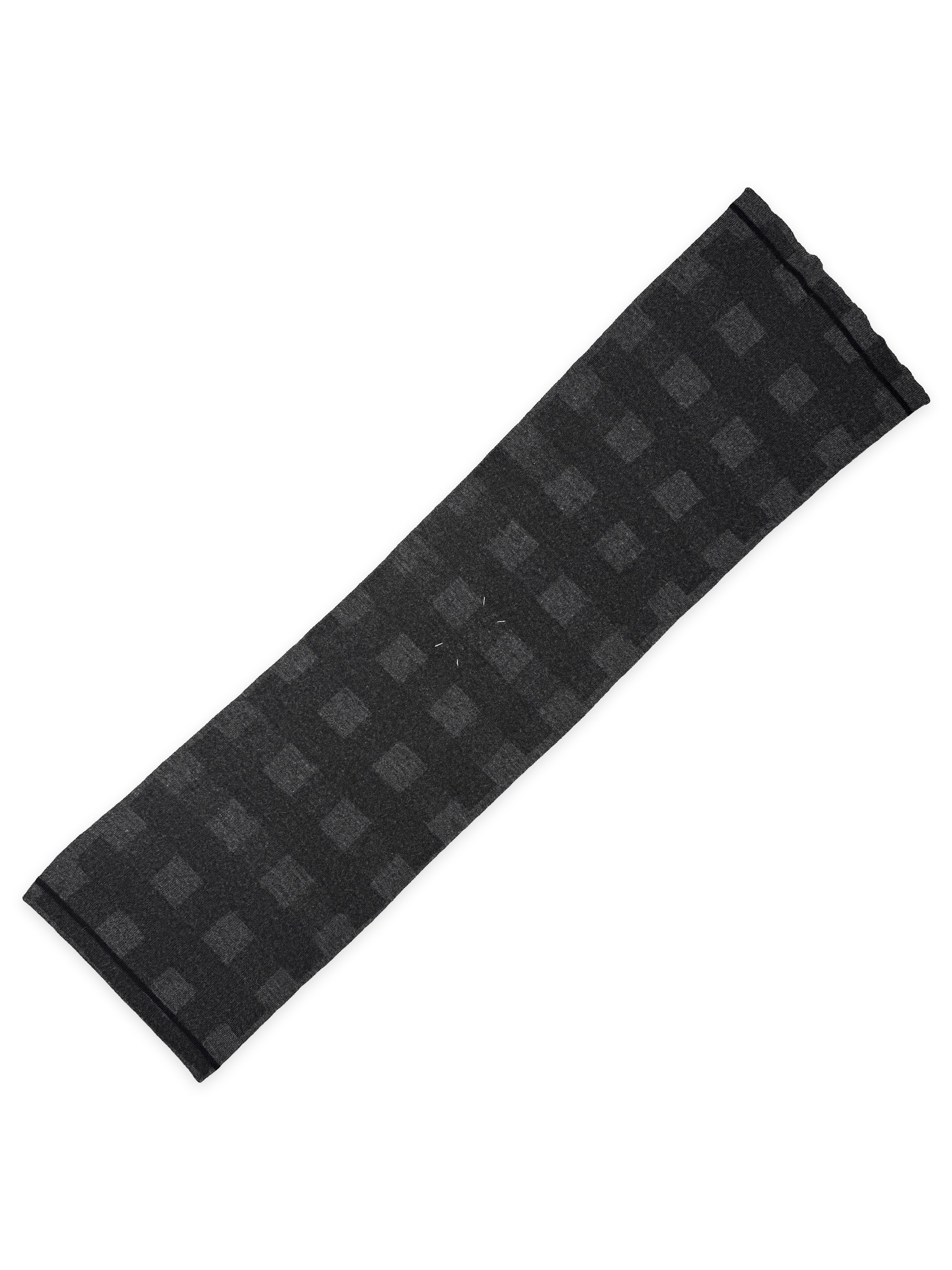 AW04 Maison Margiela 0 Artisanal Checkered Scarf