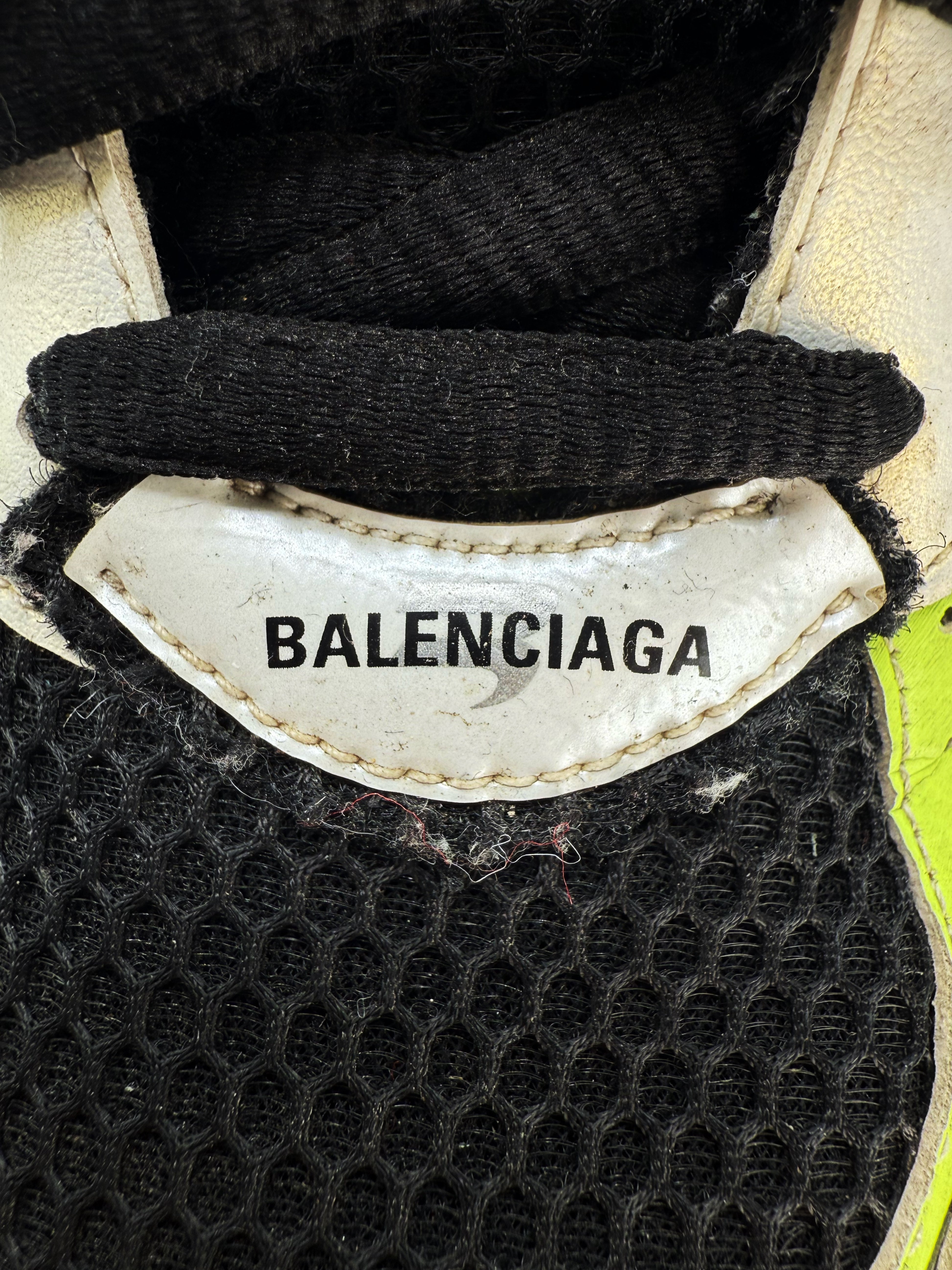 Balenciaga ‘Runner’ Neon Green / Blue Low-top Sneakers