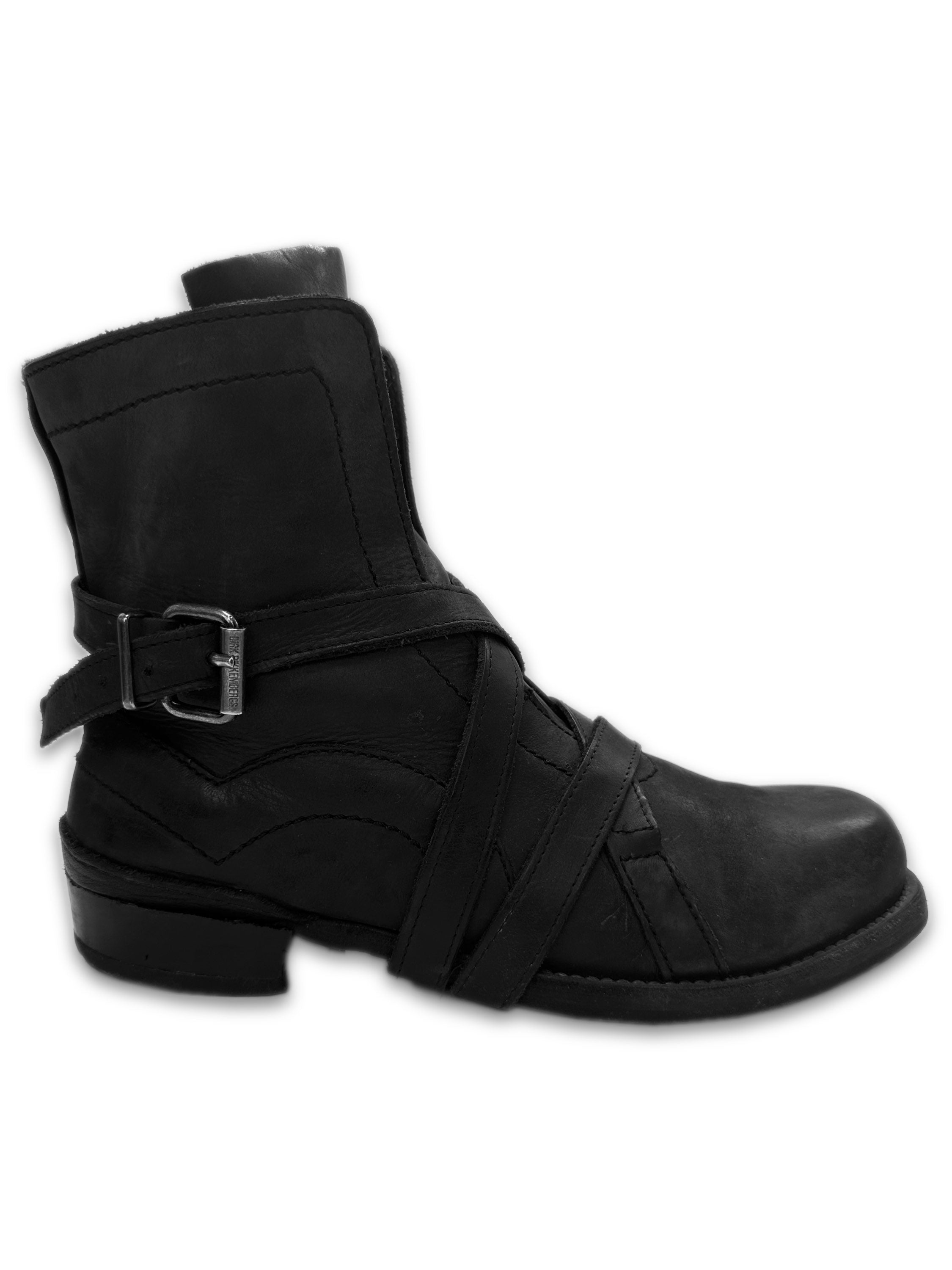 AW97 Dirk Bikkembergs ‘Belt’ Tornado Wrap Leather Boots