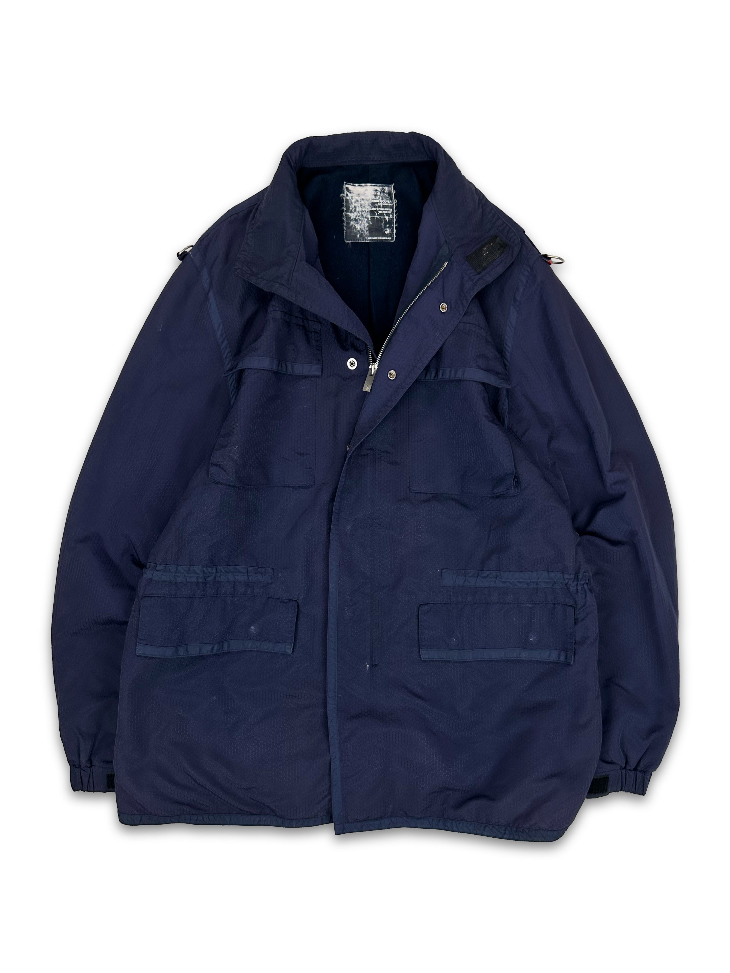 AW00 Undercover ‘Melting Pot’ GFY M-65 Navy Blue Jacket