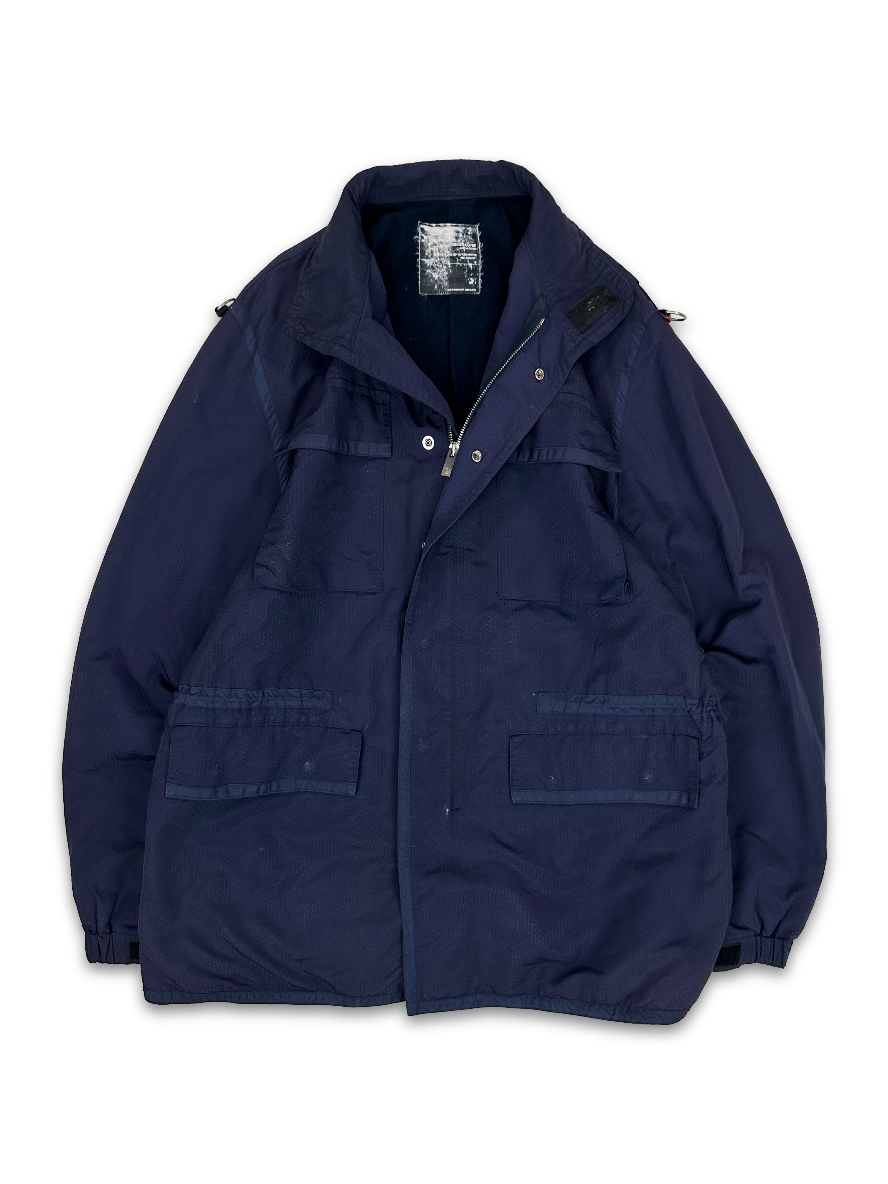 AW00 Undercover ‘Melting Pot’ GFY M-65 Navy Blue Jacket