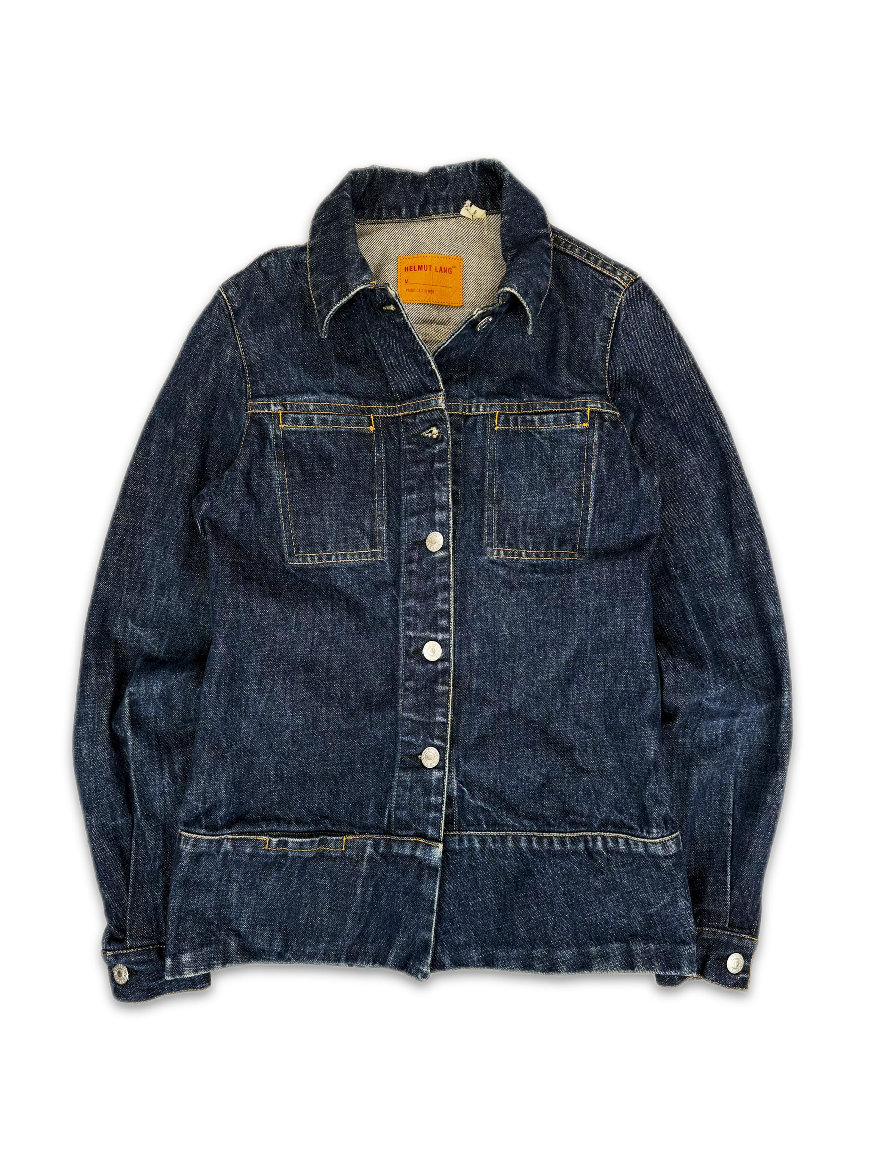 AW98 Helmut Lang Chest Pocket Indigo Denim Jacket