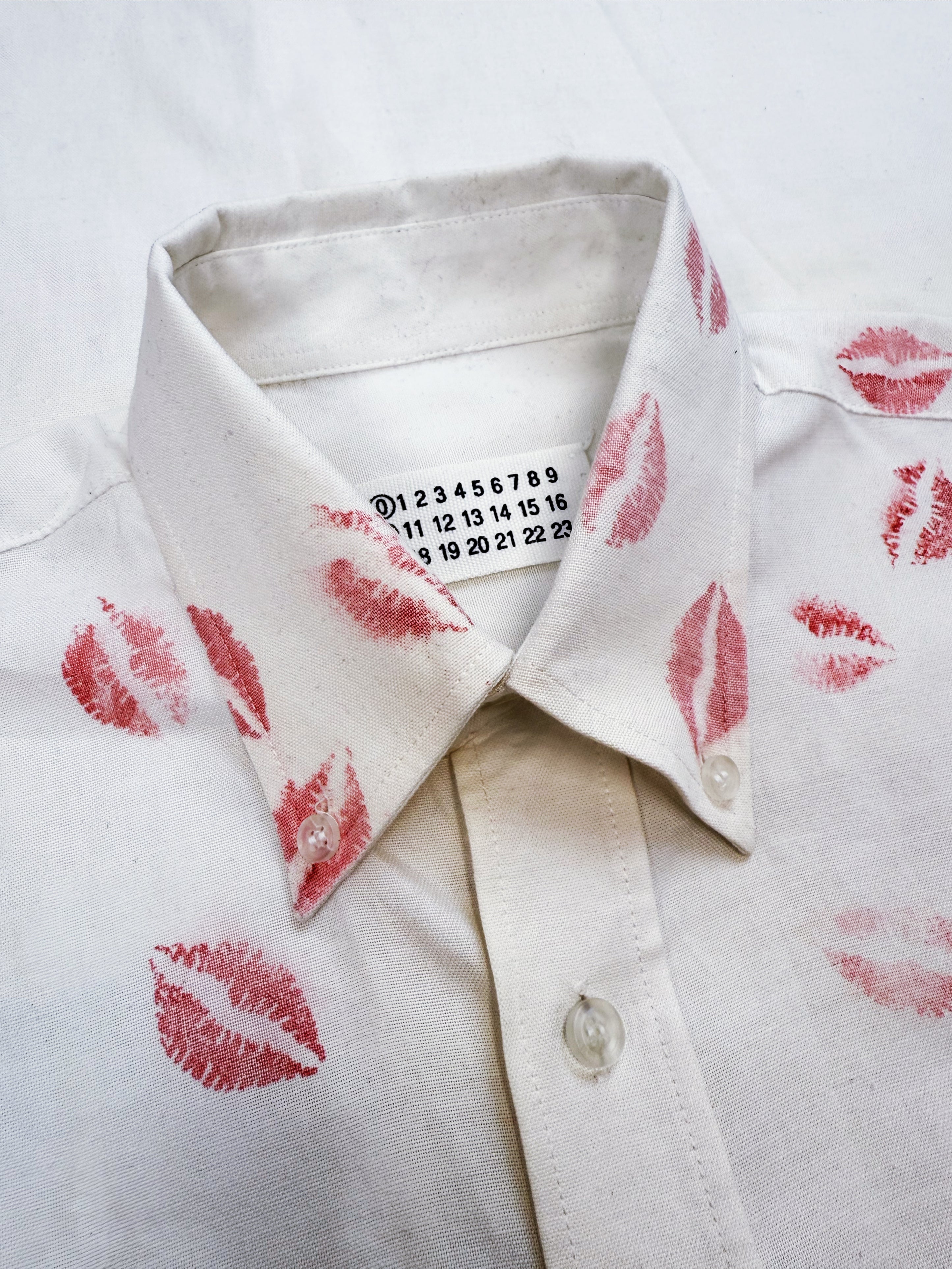 AW06 Maison Margiela Artisanal 0 ‘Kiss’ 1/45 Button Up Shirt
