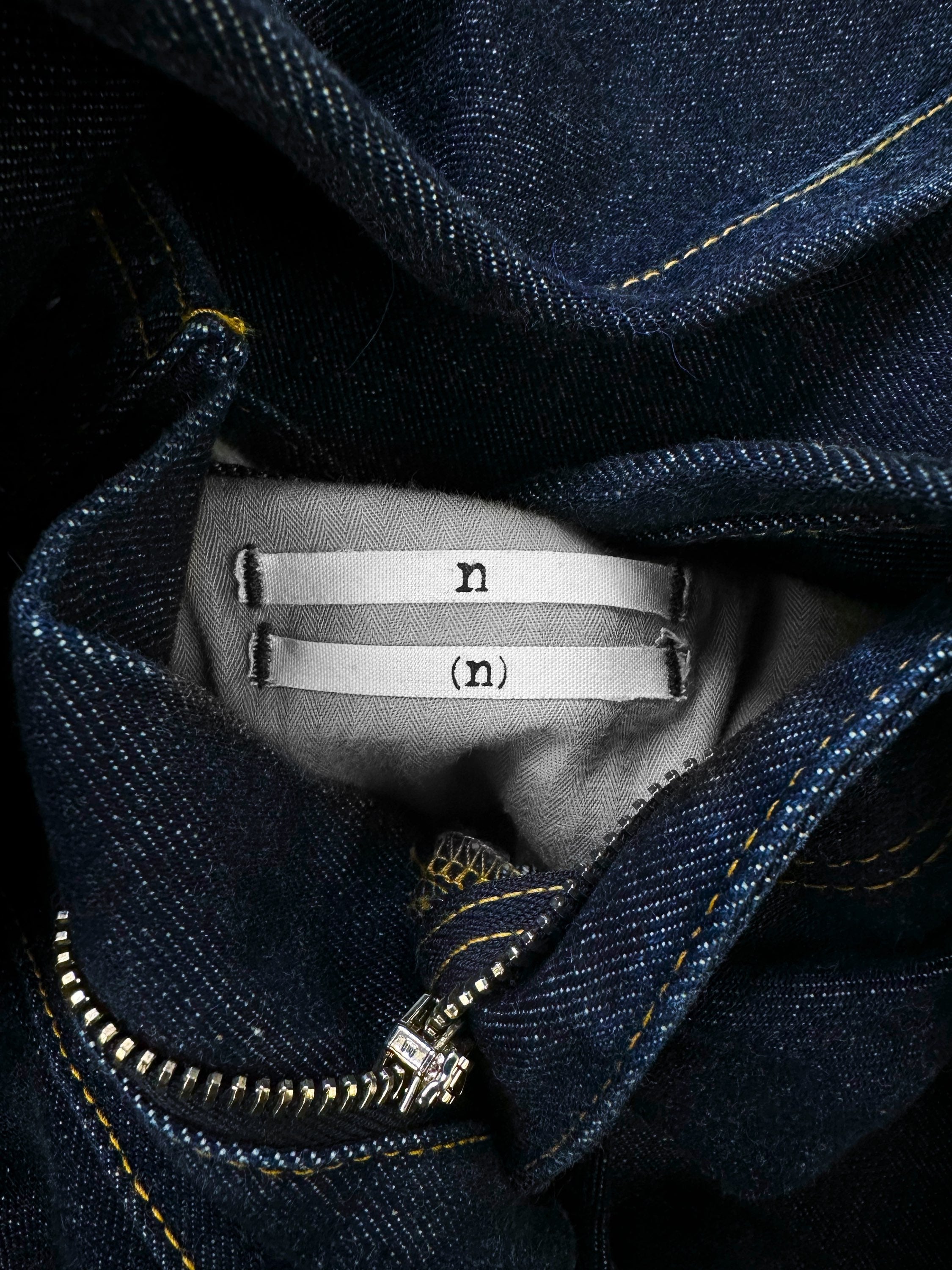 Number (N)ine Heavyweight Indigo Wash Denim
