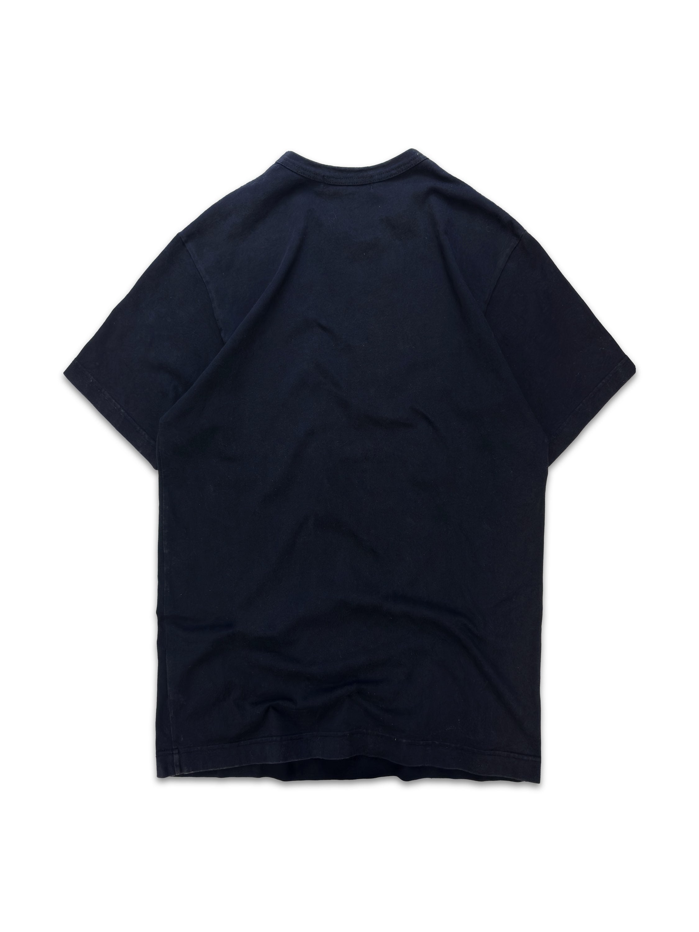 00s Comme des Garçons Shirt Navy Blue Heavy Weight T-Shirt