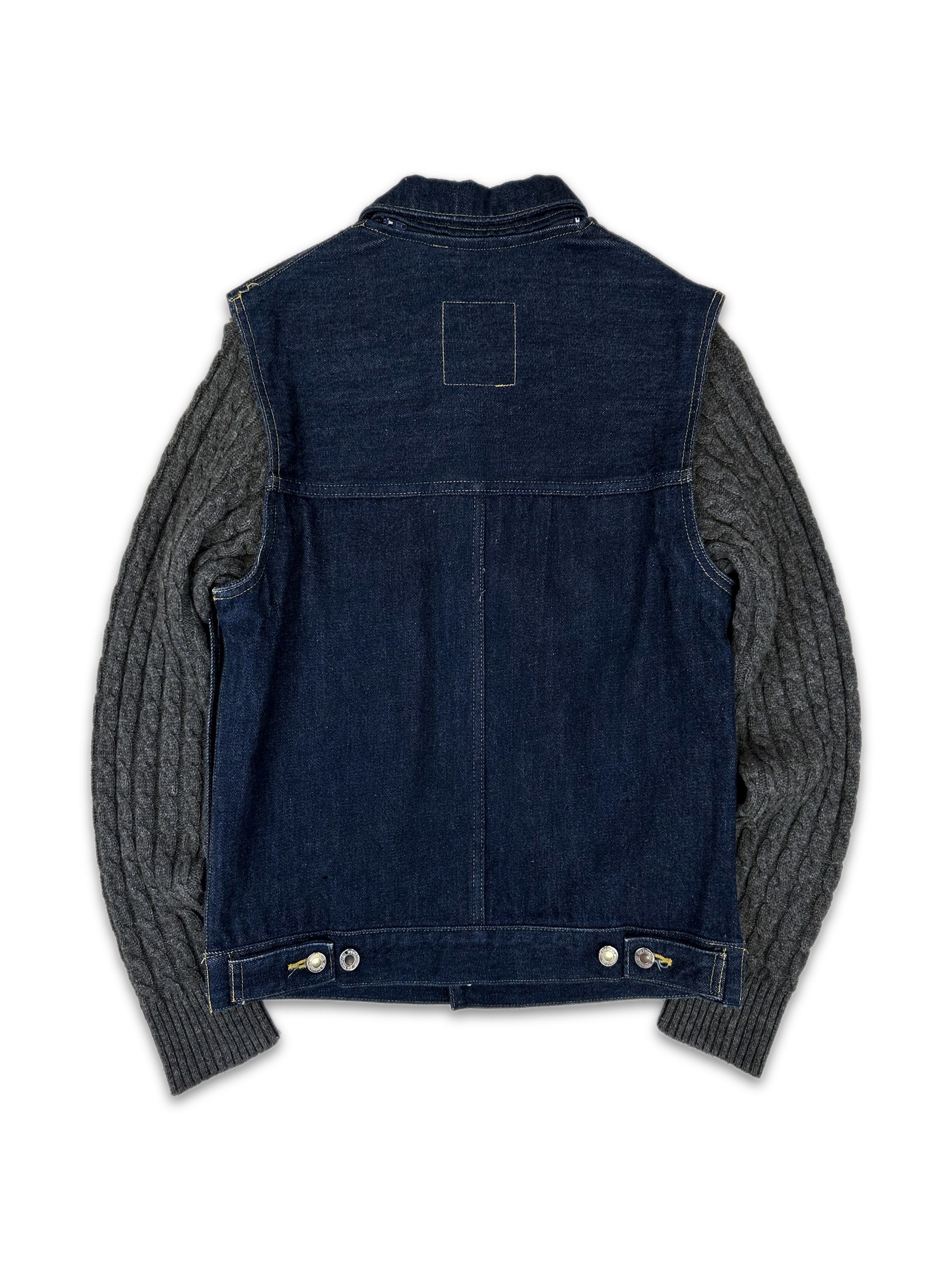 AW98 Undercover ‘Small Parts’ Indigo Hybrid Denim Jacket