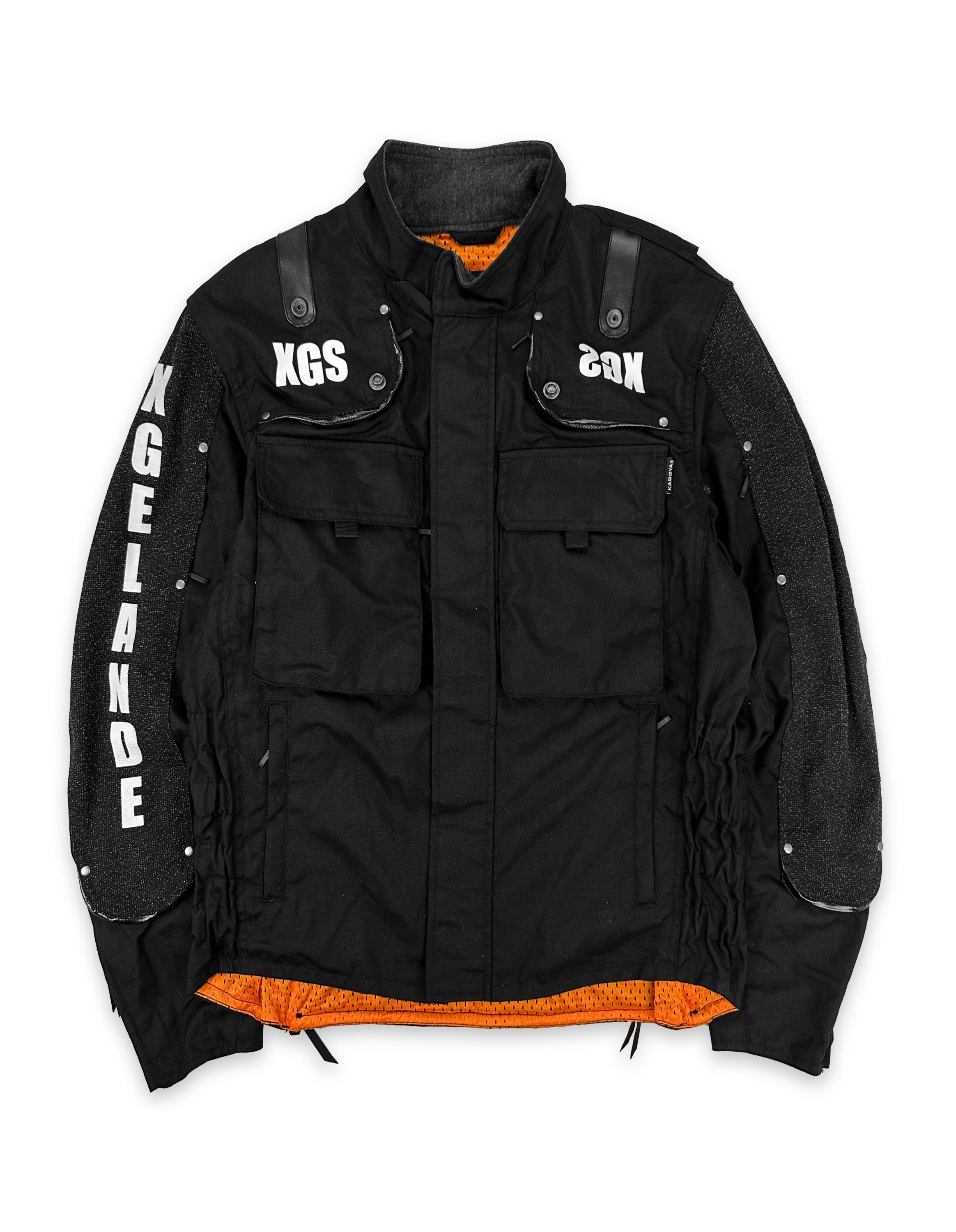 Kadoya ‘XGS’ Concealed Multi Pocket Cargo Biker Jacket