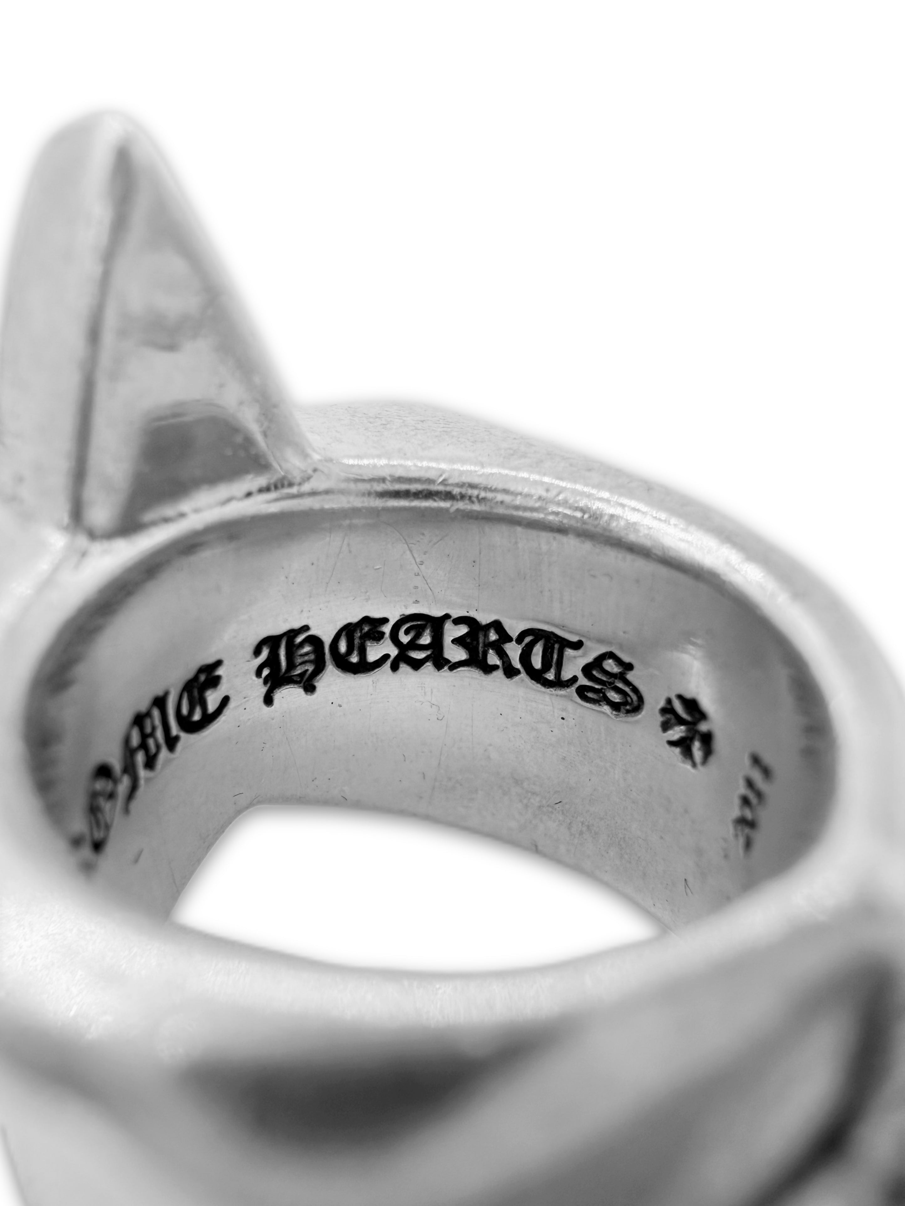 Chrome Hearts ‘Star’ XL .925 Silver Ring