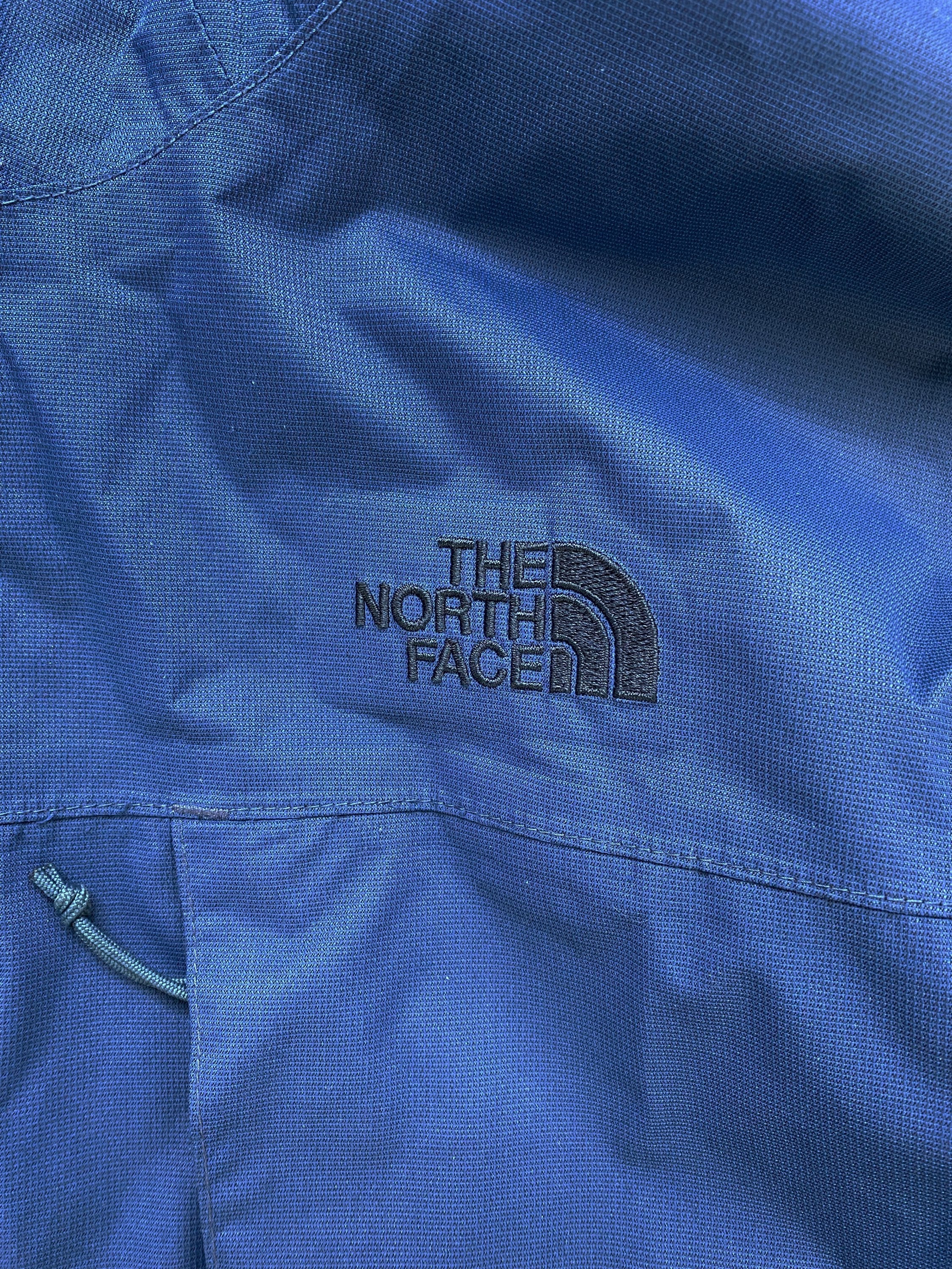 The North Face Sky Blue Nylon Shell Hooded Jacket
