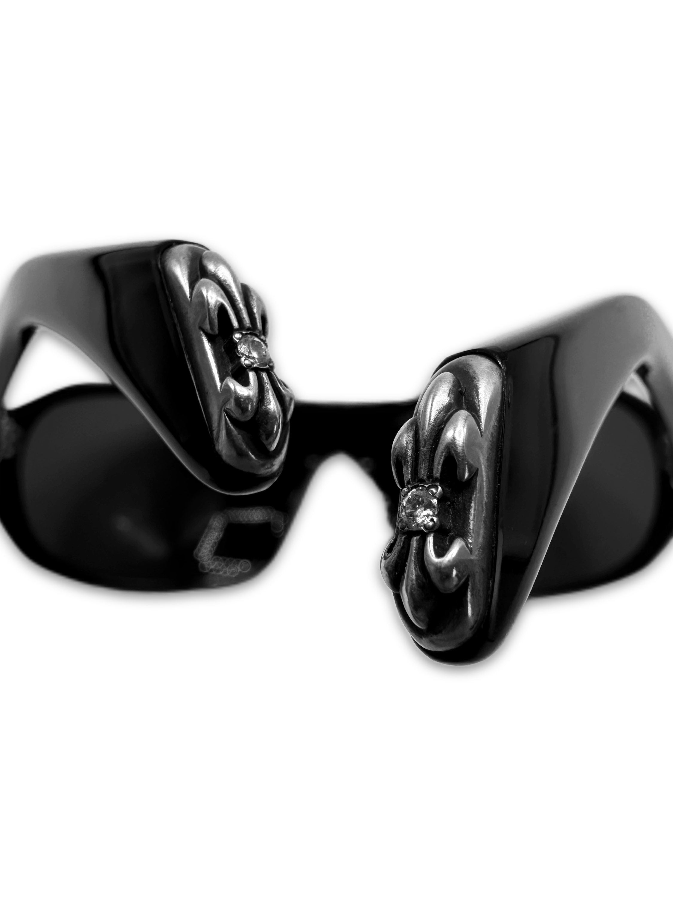 Chrome Hearts 1/1 78 Factory Set Diamond 2 Ruby ‘Hung’ Sunglasses