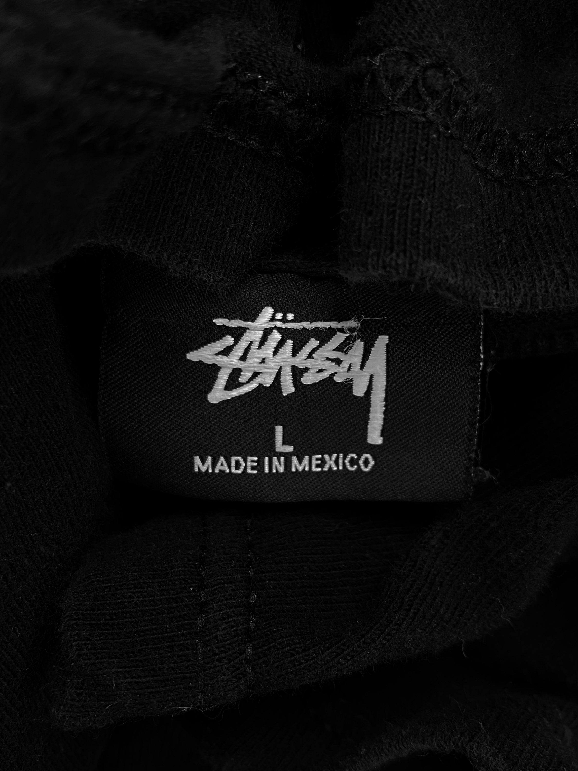 Stüssy ‘Top Form’ Slogan Black Graphic T-Shirt