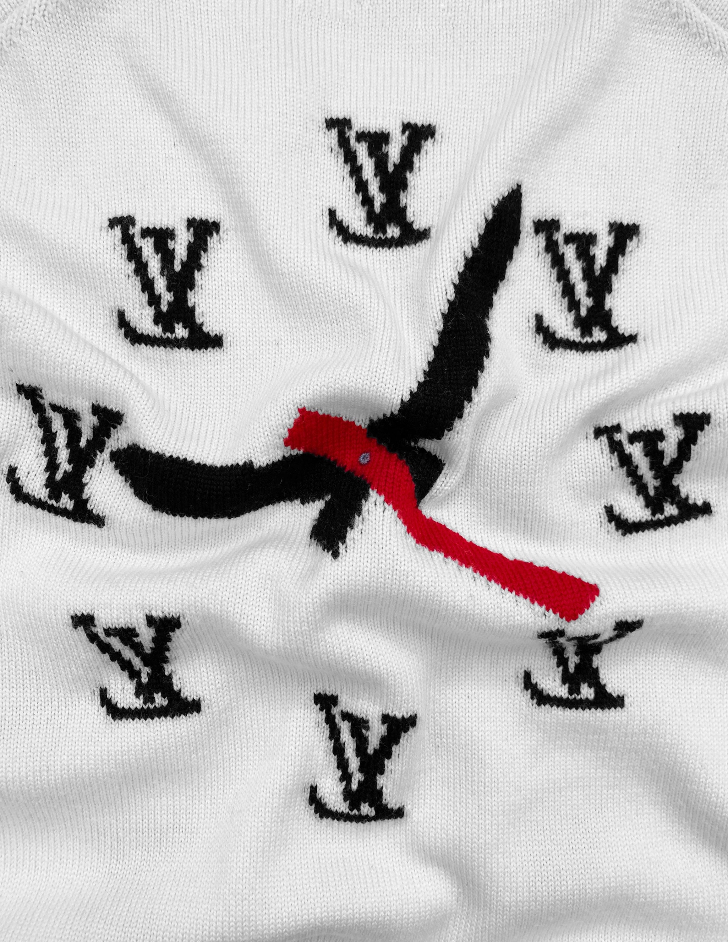 Louis Vuitton by Virgil Abloh ‘Clock’ Intarsia Wool Knit Sweater