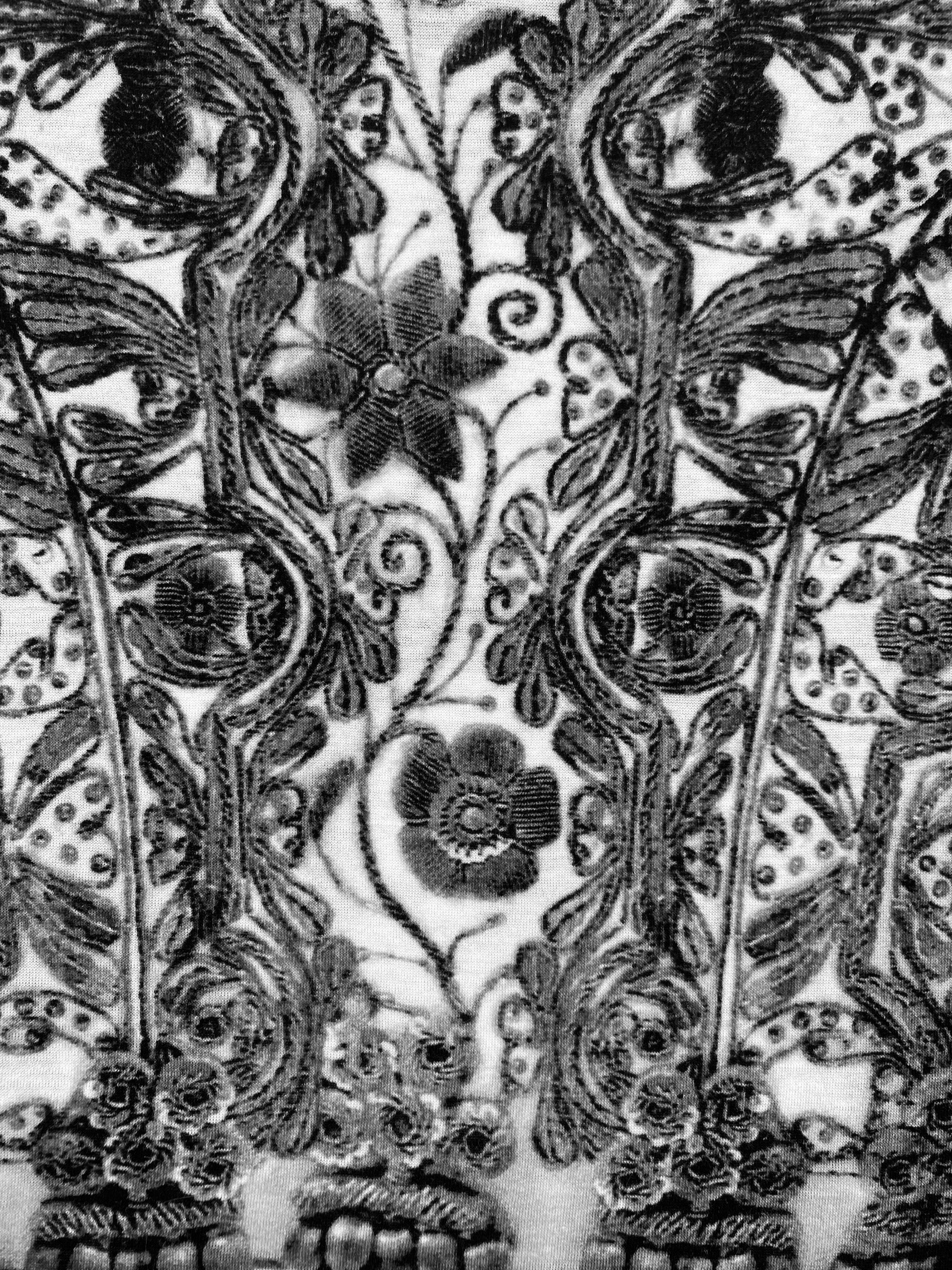 90’s Jean Paul Gaultier Trompe L’Oeil Chained Flora Tank Top
